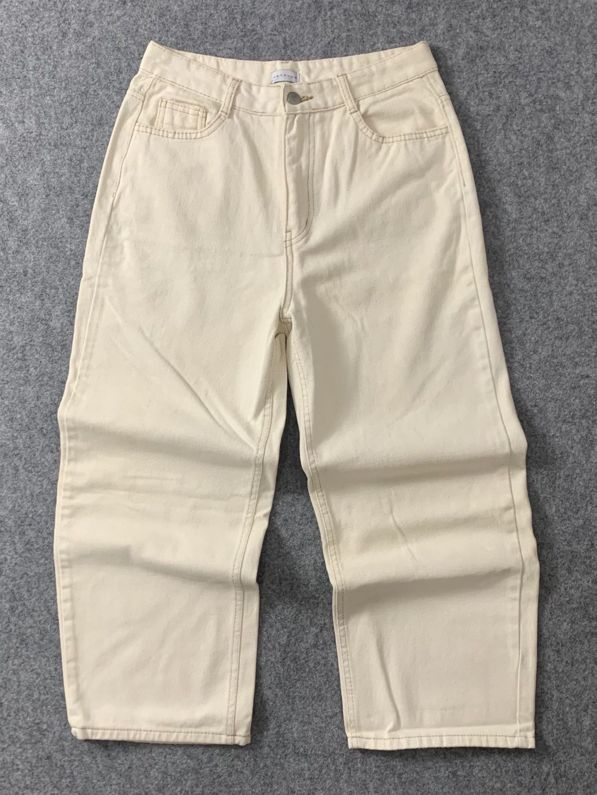 Vintage Vintage Broken White 'Hotping' Baggy Fit Longpants Size US 30 / EU 46 - 1 Thumbnail