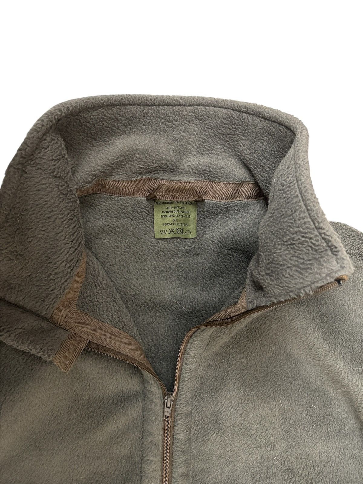 Vintage Vintage 2000s army fleece Size US XL / EU 56 / 4 - 3 Thumbnail