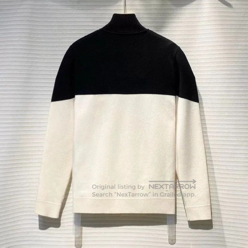 Fendi FENDI Patchwork Turtleneck Wool Knit Sweater. Size US L / EU 52-54 / 3 - 2 Thumbnail