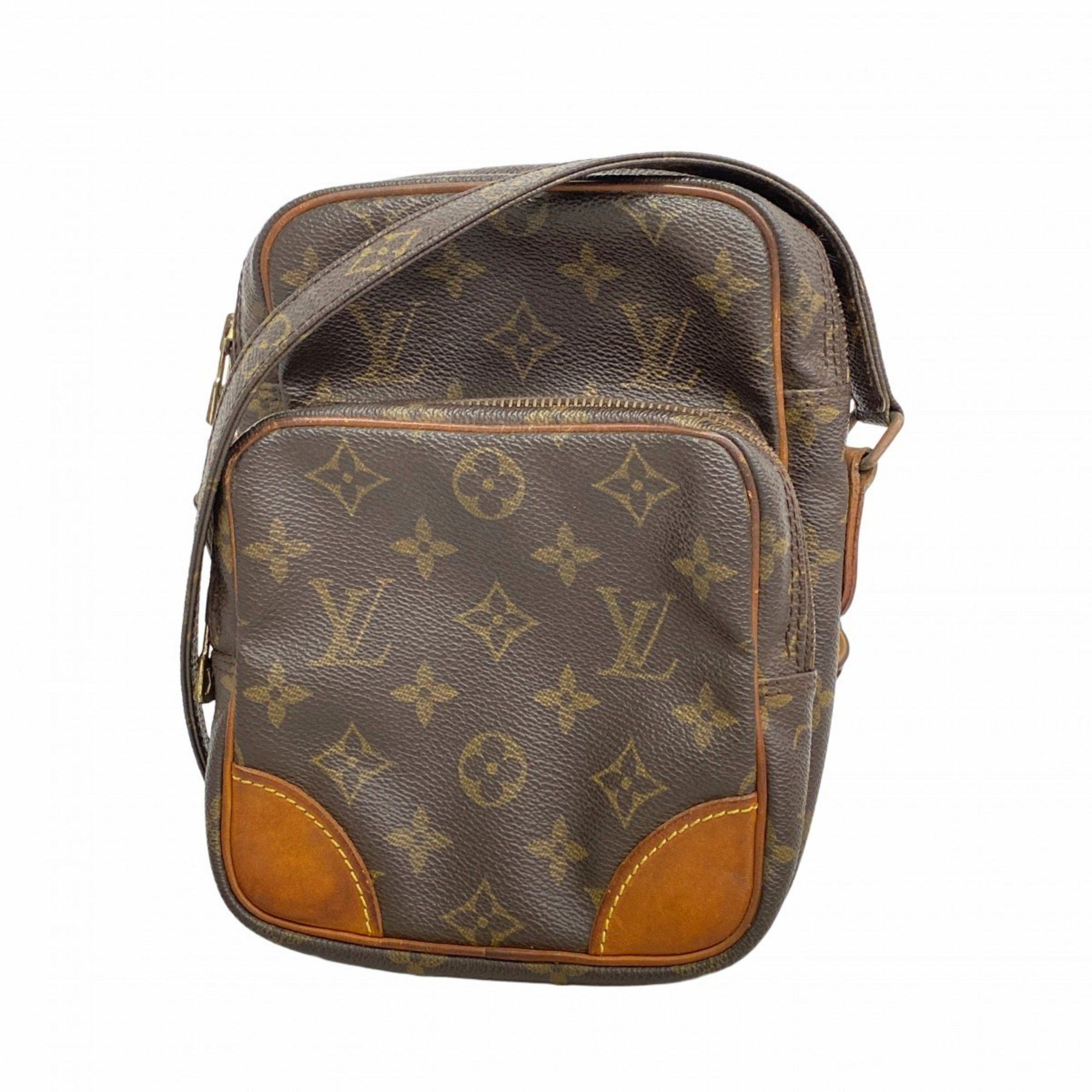 Louis Vuitton Shoulder Bag Monogram Amazon M45236 Brown Ladies, Women's