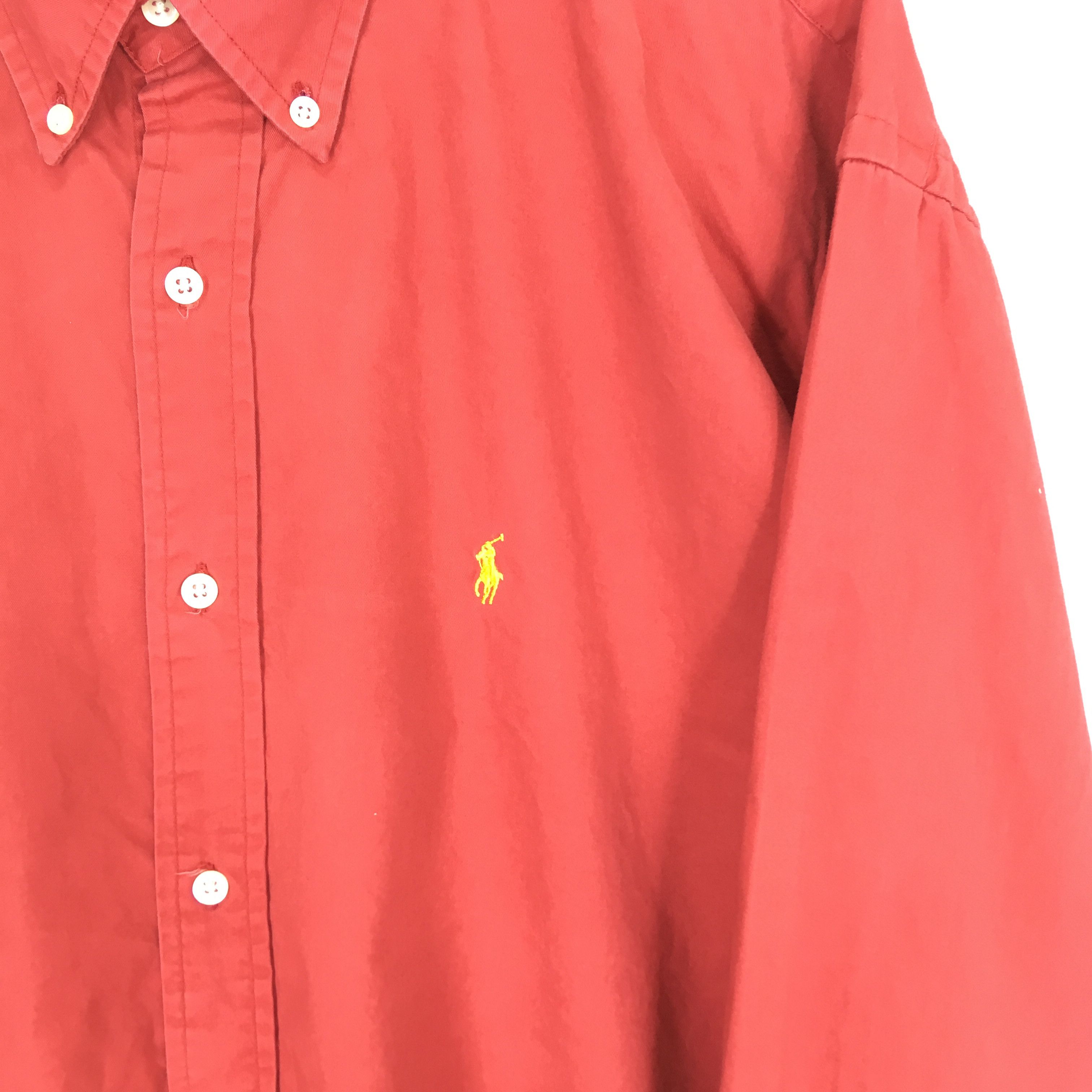 Polo Ralph Lauren Vintage Polo Ralph Lauren Small Pony Polo RL Casual Shirts Size US XXL / EU 58 / 5 - 4 Thumbnail