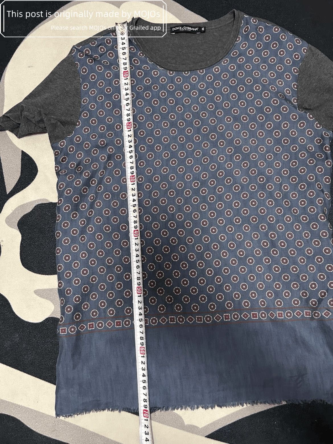 Dolce & Gabbana Sz 46 Dolce & Gabbana Silk Layers Tee Size US S / EU 44-46 / 1 - 6 Thumbnail