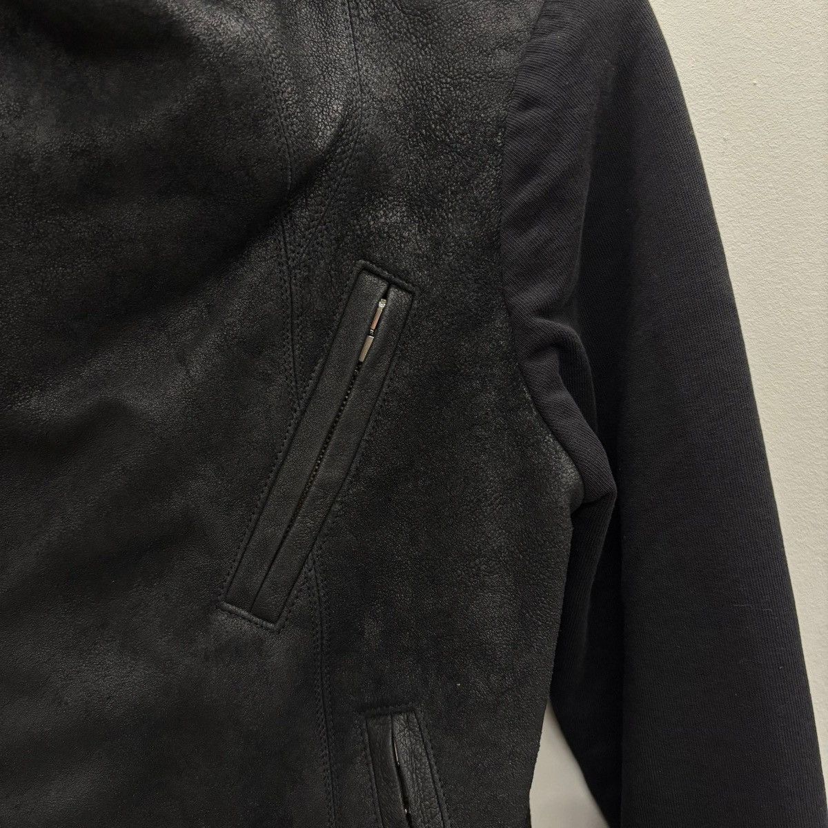 Rick Owens SS09 Rick Owens “STRUTTER” Asymmetrical Biker Jacket Size S / US 4 / IT 40 - 7 Thumbnail