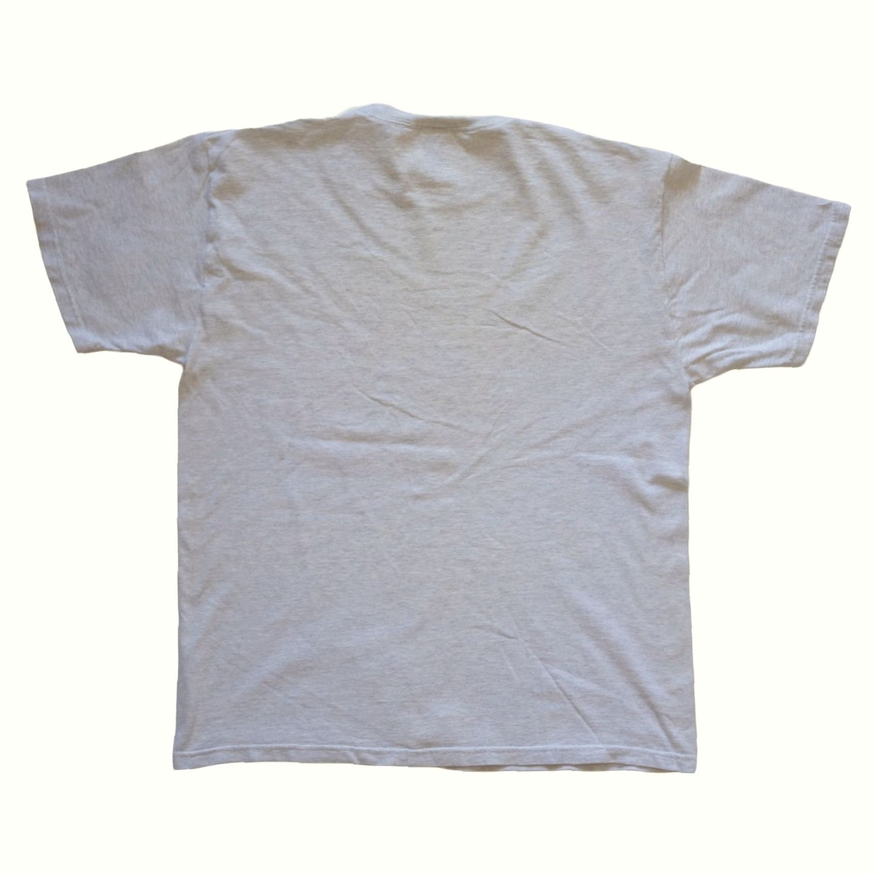 Fruit Of The Loom VINTAGE Fruit of the Loom 90s Statue of Liberty Gray T-Shirt Men Sz L Short Sleeve Crew Neck 22" Pit to Pit 29" Length Size US L / EU 52-54 / 3 - 3 Thumbnail