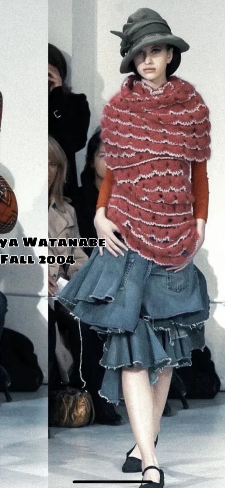 Comme des Garcons Comme Des Garcons Wool knitted cape shawl 2503-Nextarrow Size S / US 4 / IT 40 - 8 Thumbnail