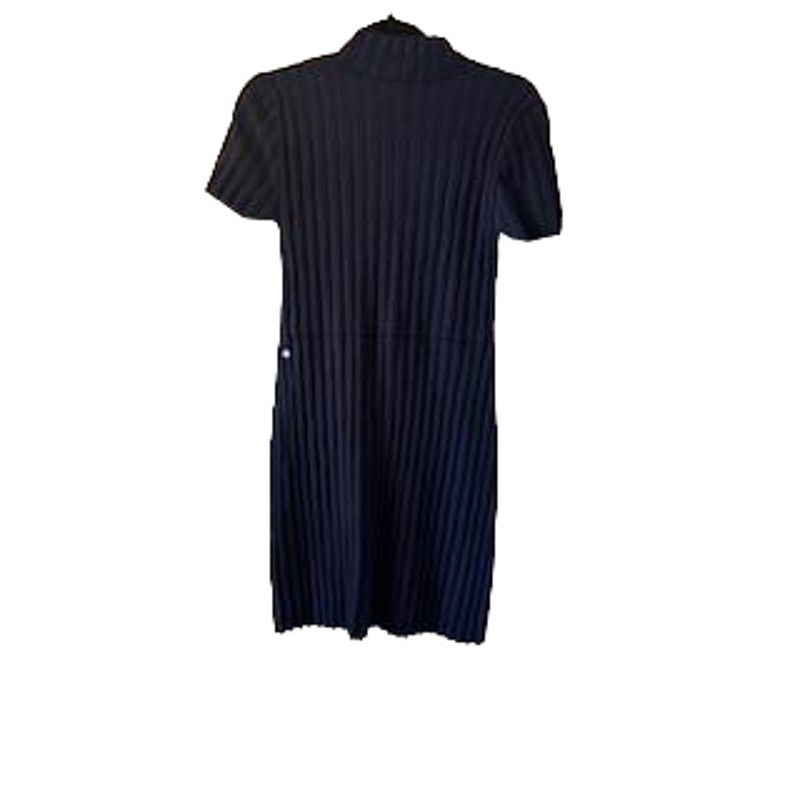 Free People Free People Short Sleeve Pullover Sweater Dress Navy Small Size S / US 4 / IT 40 - 1 Thumbnail