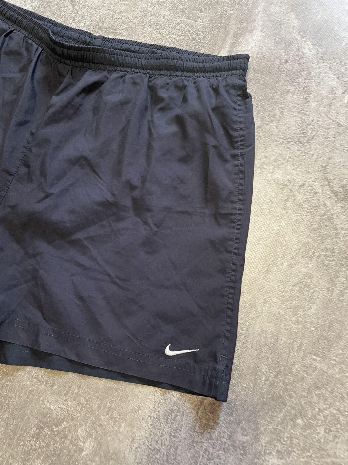 Nike × Vintage Vintage Nike Shorts Swoosh Logo Y2K Size US 32 / EU 48 - 2 Thumbnail