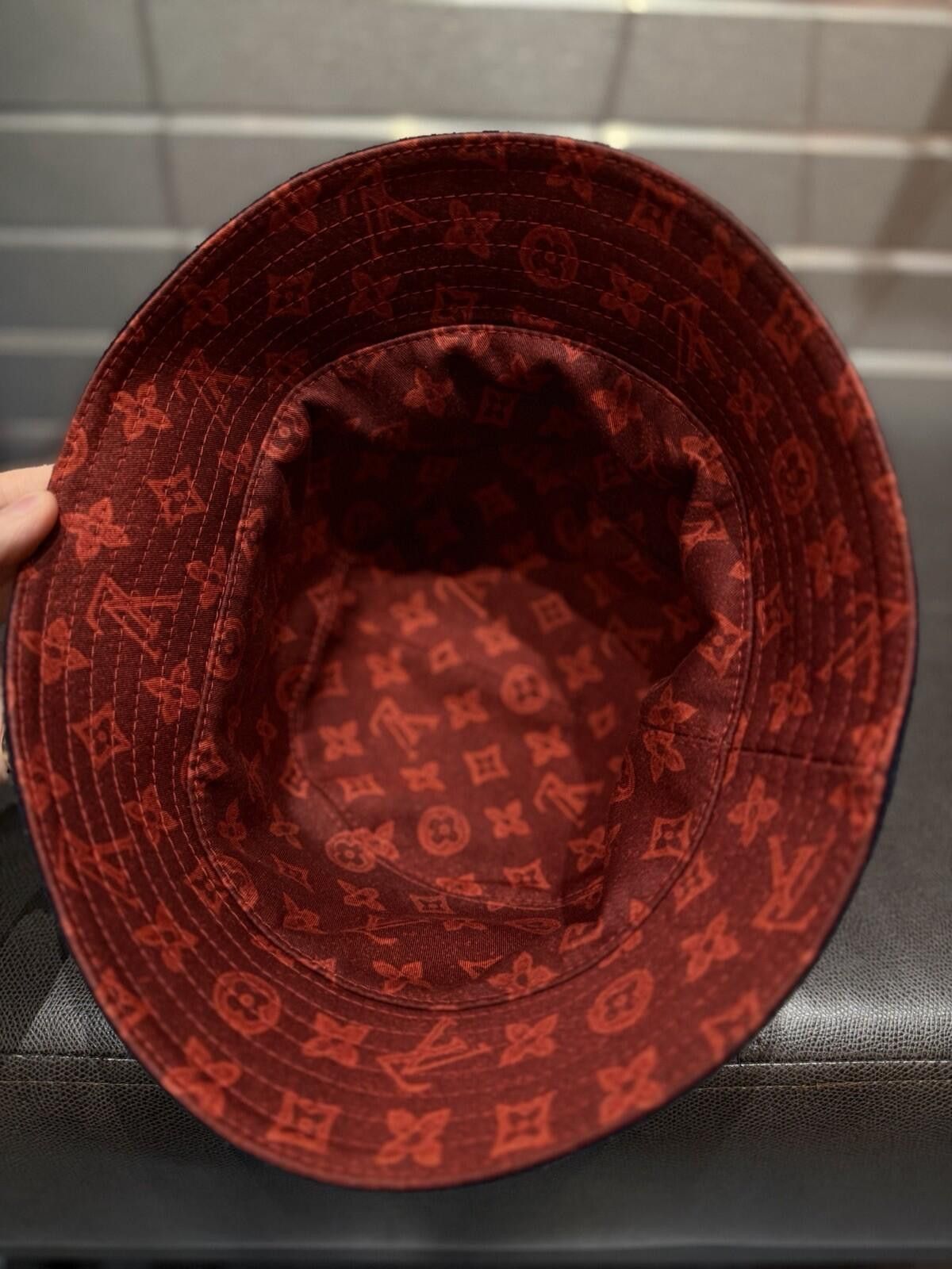 Louis Vuitton Louis Vuitton Monogram Reversible Bucket Hat Authentic RARE Size ONE SIZE - 12 Thumbnail