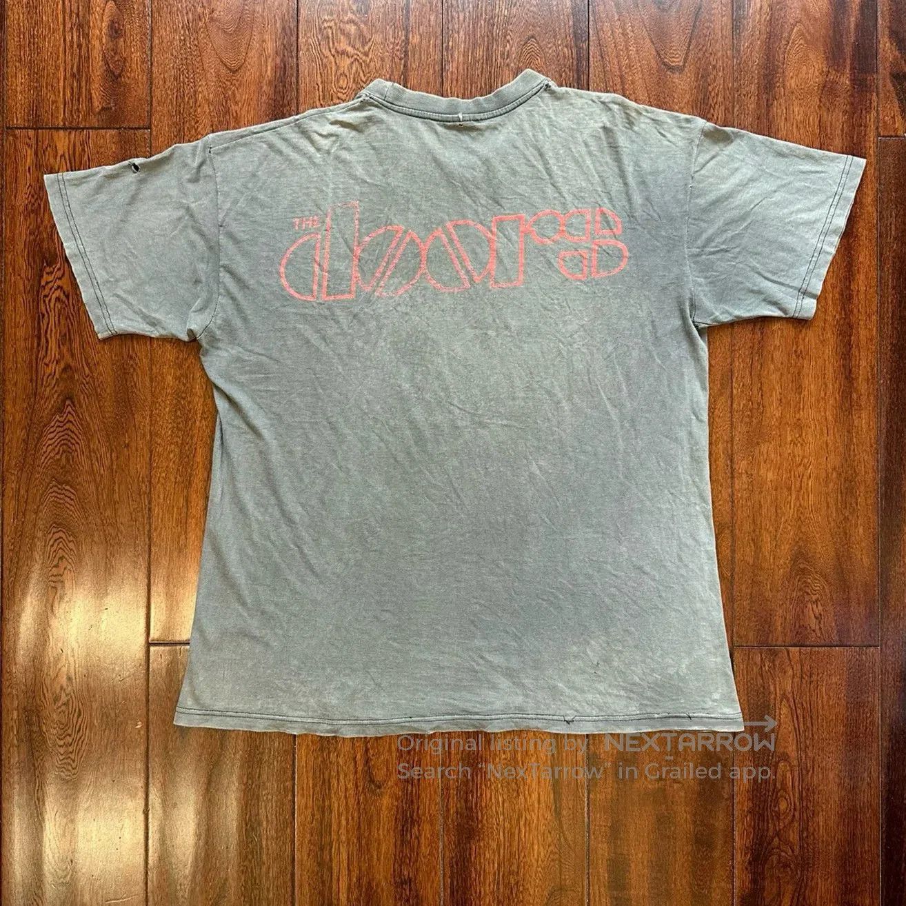Vintage The Doors Vintage Faded 90s Tee. Size US M / EU 48-50 / 2 - 2 Thumbnail