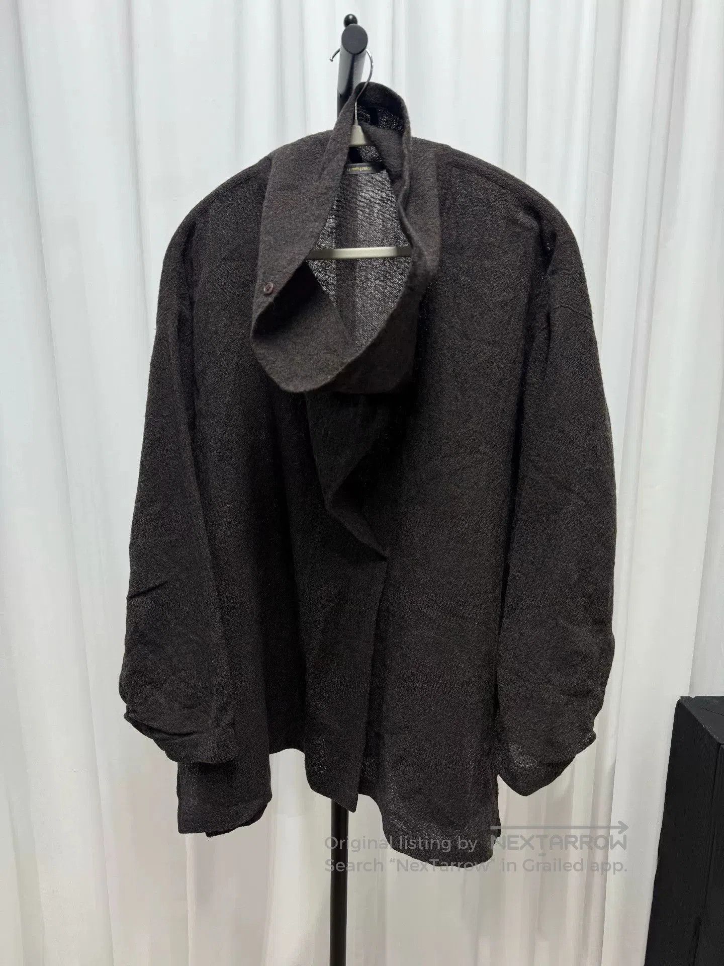 Issey Miyake Issey Miyake High Neck Scarf Top. Size US L / EU 52-54 / 3 - 1 Thumbnail
