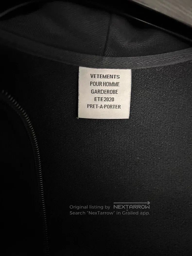 Vetements VETEMENTS Zip-Up Sweatshirt Size US M / EU 48-50 / 2 - 5 Thumbnail