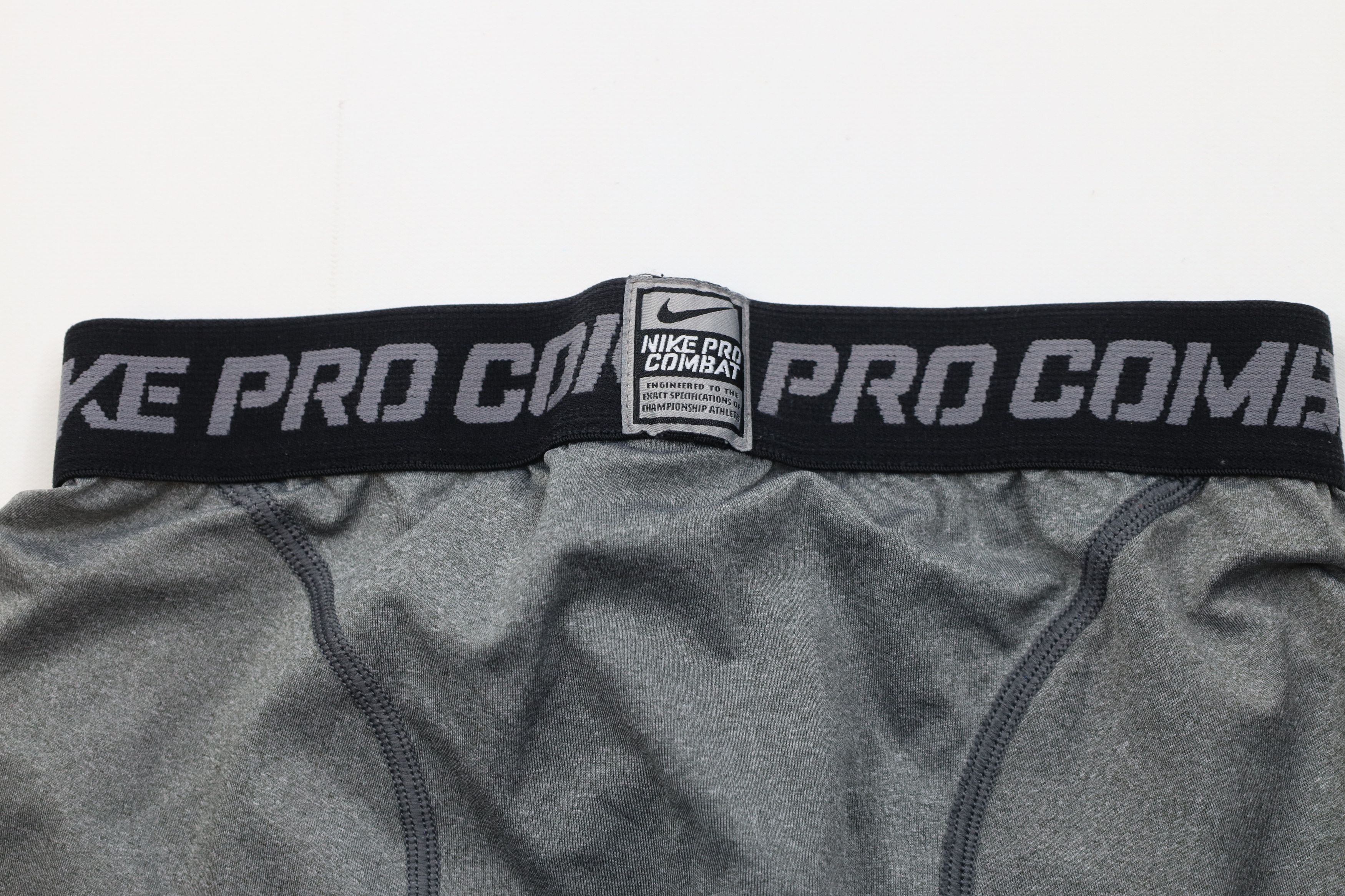 Nike Nike Pro Combat Training Running Half Tights Shorts Gray Size US 32 / EU 48 - 10 Thumbnail