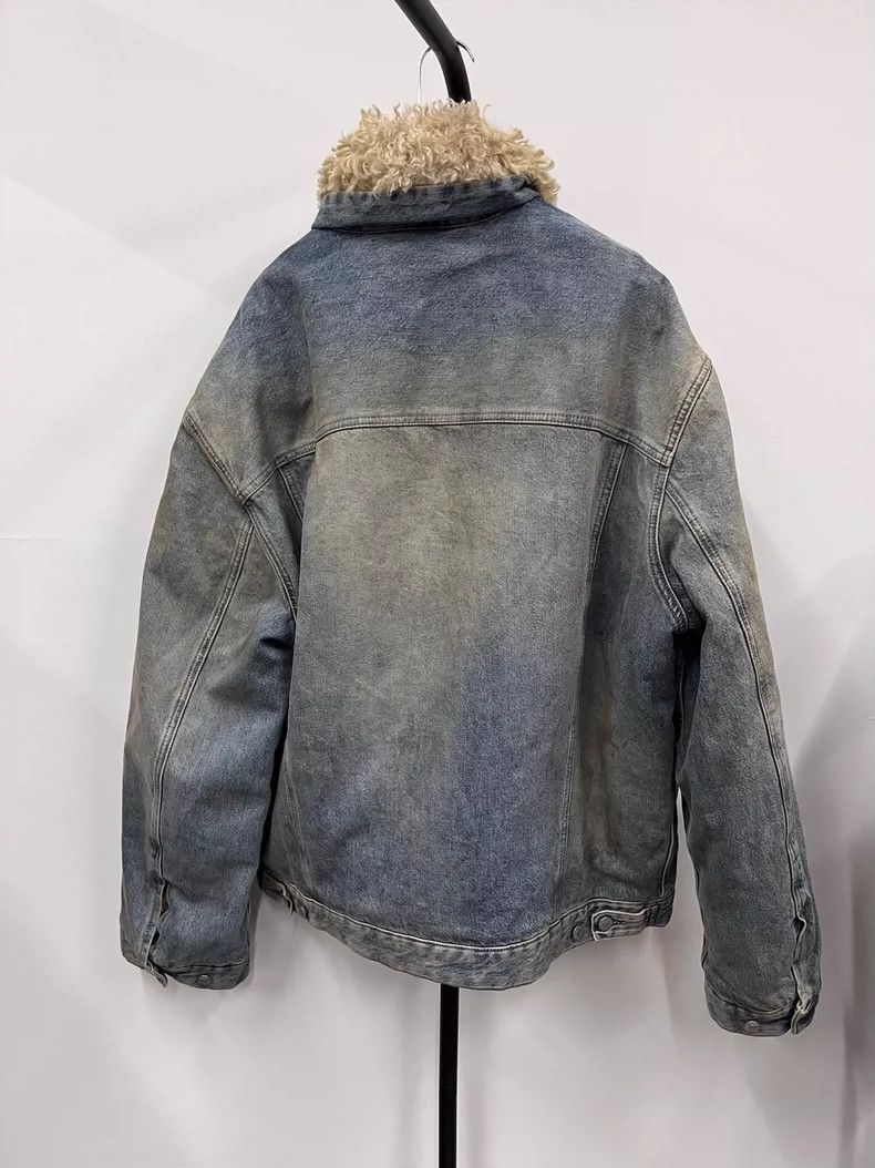 Acne Studios Acne Studios FW24 Washed Casual Button Long Sleeve Denim Ja Size US XL / EU 56 / 4 - 2 Thumbnail