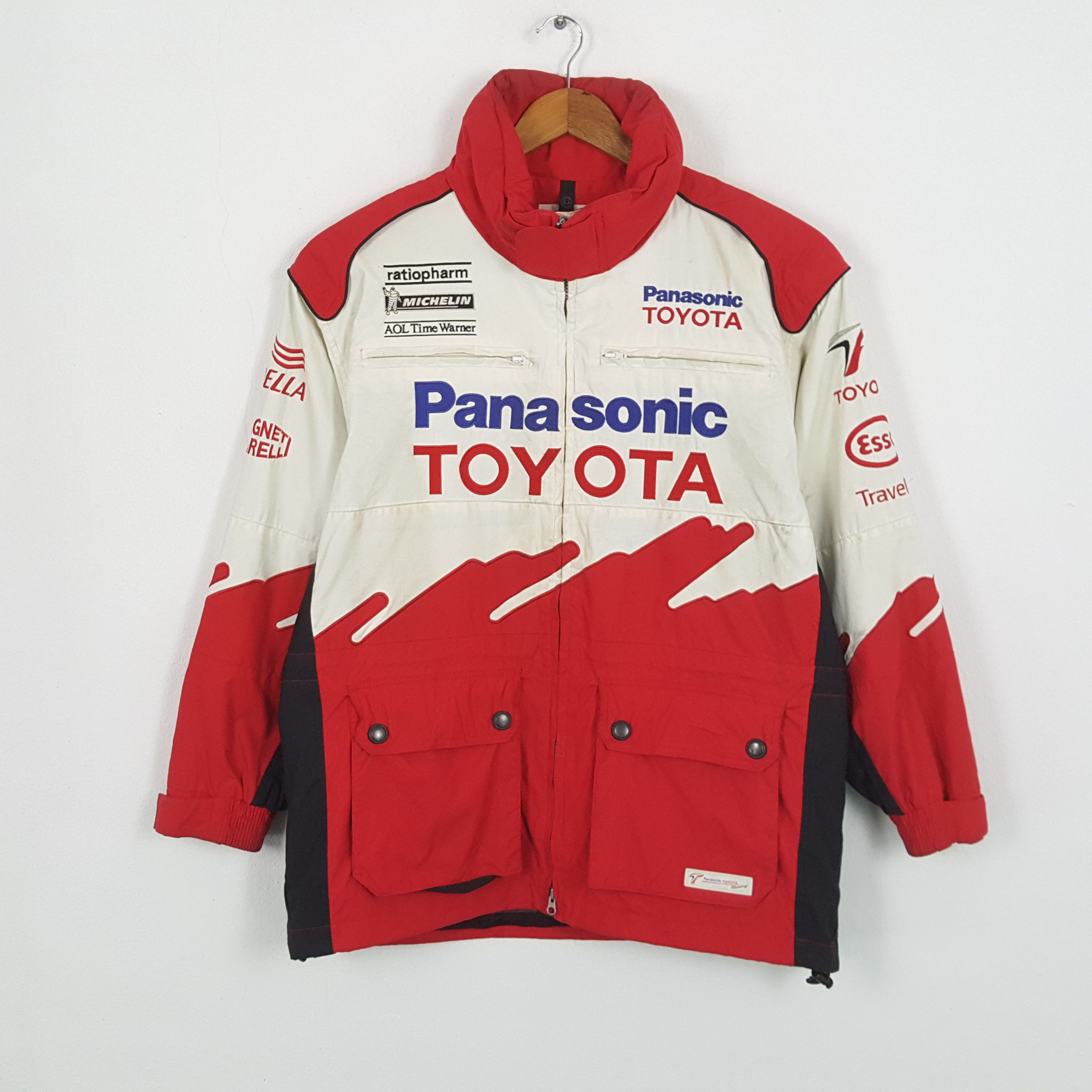 Japanese Brand × Vintage Vintage PANASONIC TOYOTA Japanese Racing Team ...