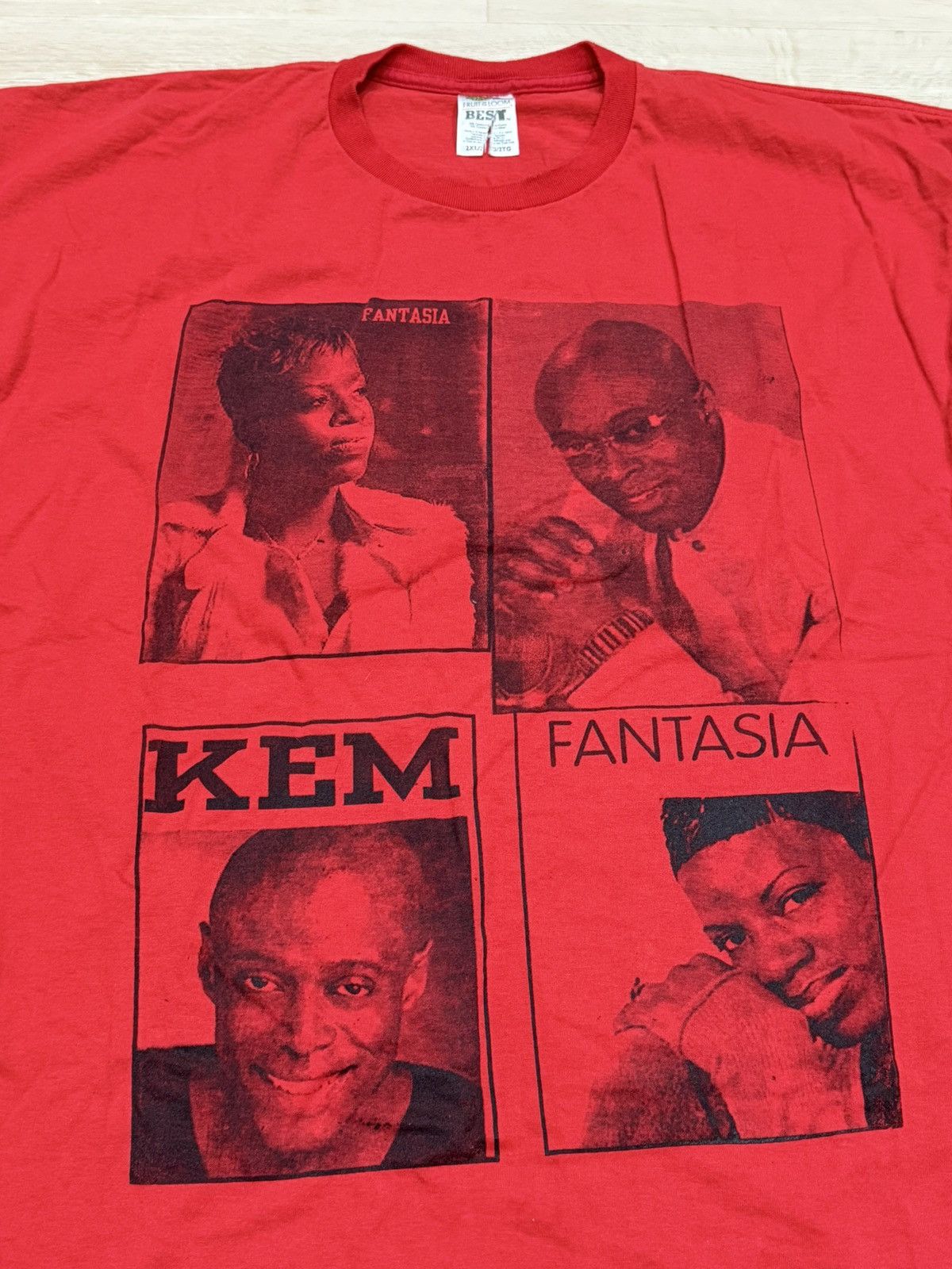 Vintage Vintage Kem/Fantasia Rap Tee Size US XXL / EU 58 / 5 - 2 Thumbnail