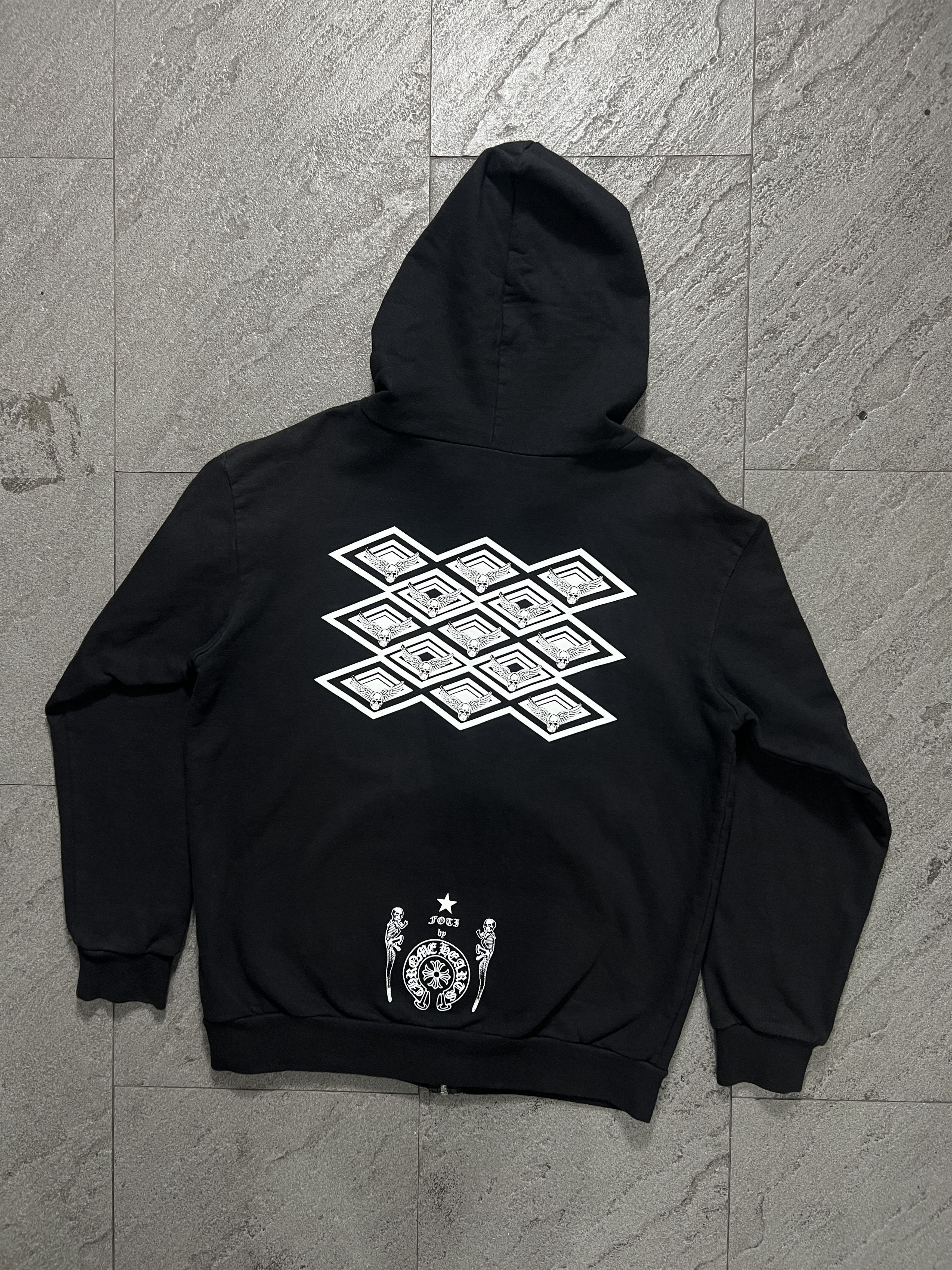 Chrome Hearts Chrome Hearts Foti Zip Hoodie Skull Wings Black L Size US L / EU 52-54 / 3 - 2 Thumbnail