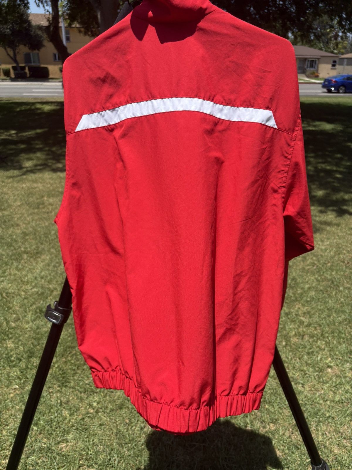 Nike Red and White Nike Streetwear Lightweight Jacket Size US S / EU 44-46 / 1 - 7 Thumbnail