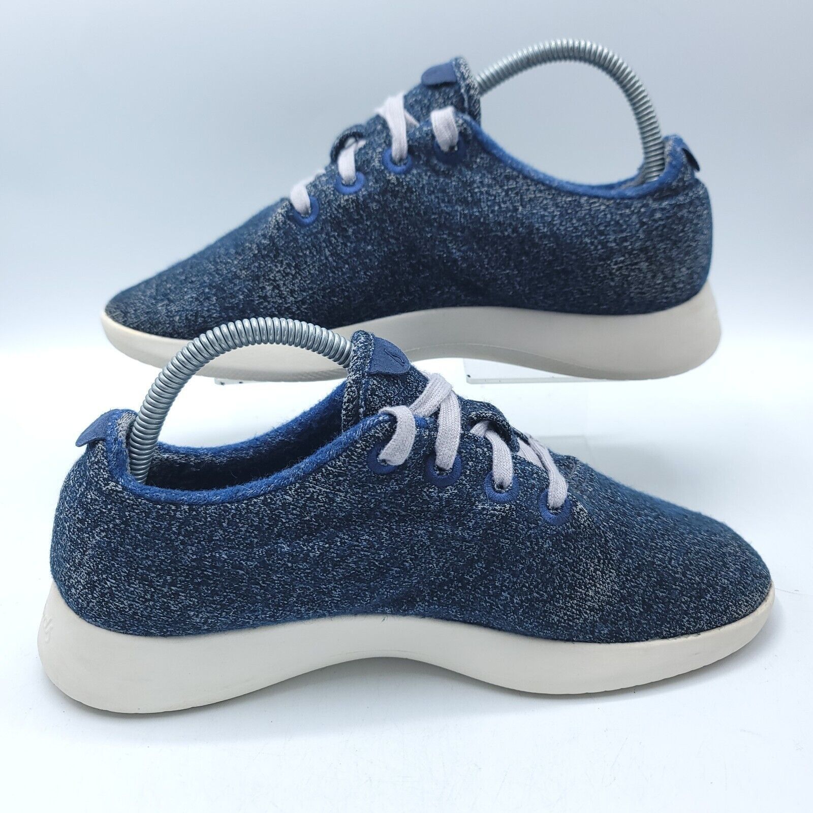 Allbirds Allbirds Wool Runner Athletic Shoe Womens Size 9 Blue White Size US 9 / IT 39 - 6 Thumbnail
