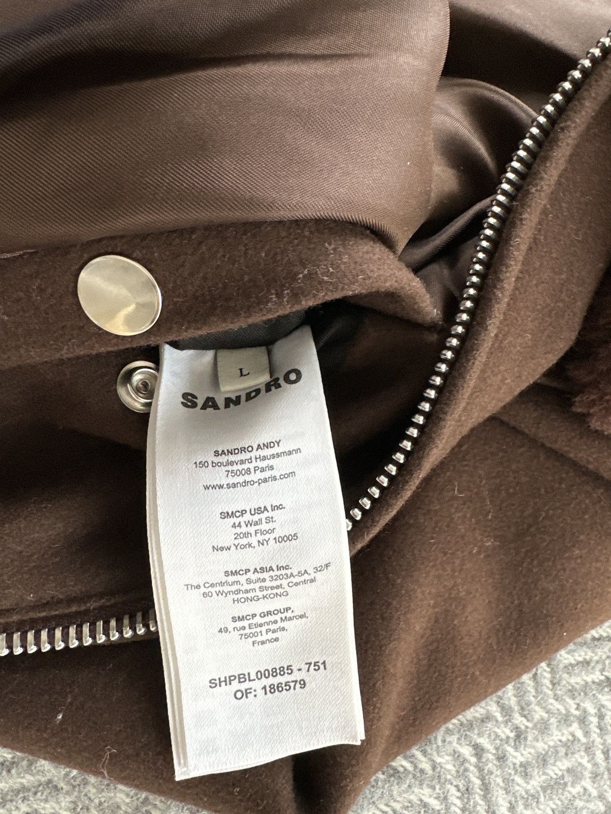 Sandro Sandro Paris Aviator Jacket Size US L / EU 52-54 / 3 - 5 Thumbnail