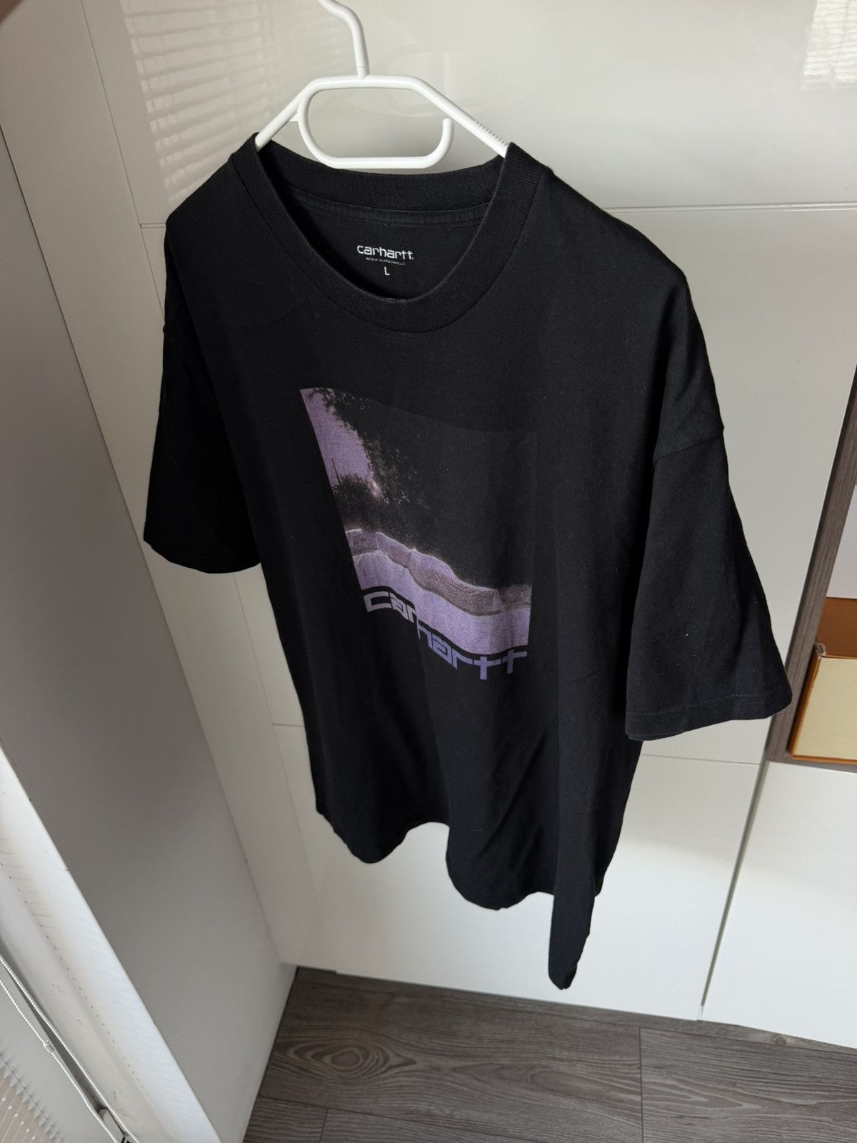 Carhartt Carhartt WIP S/S Purple Car Tee Size US L / EU 52-54 / 3 - 5 Thumbnail