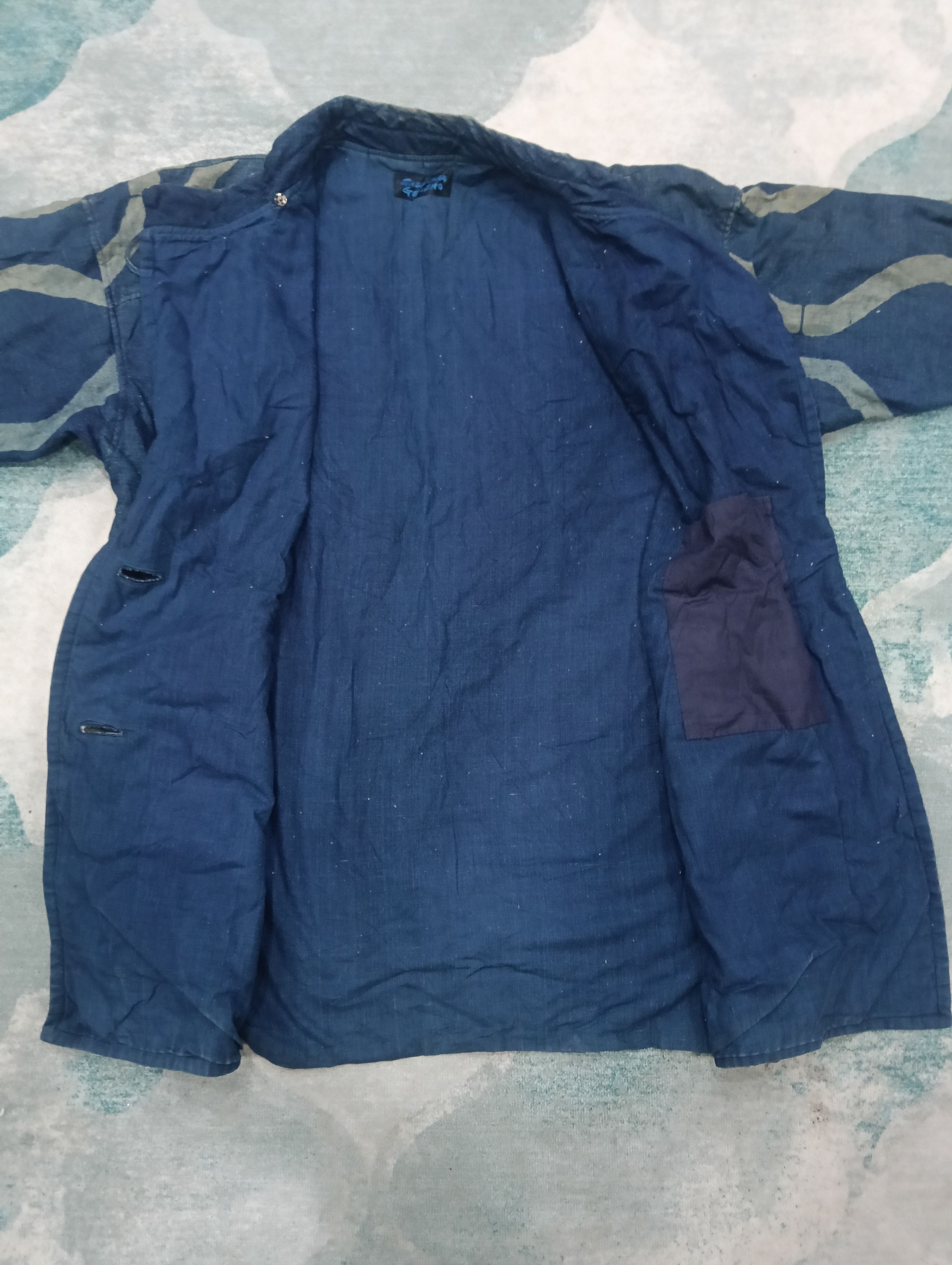 Indigo Blue Indigo SASAKURA GENSHO Japan Brand Size XL / US 12-14 / IT 48-50 - 8 Thumbnail