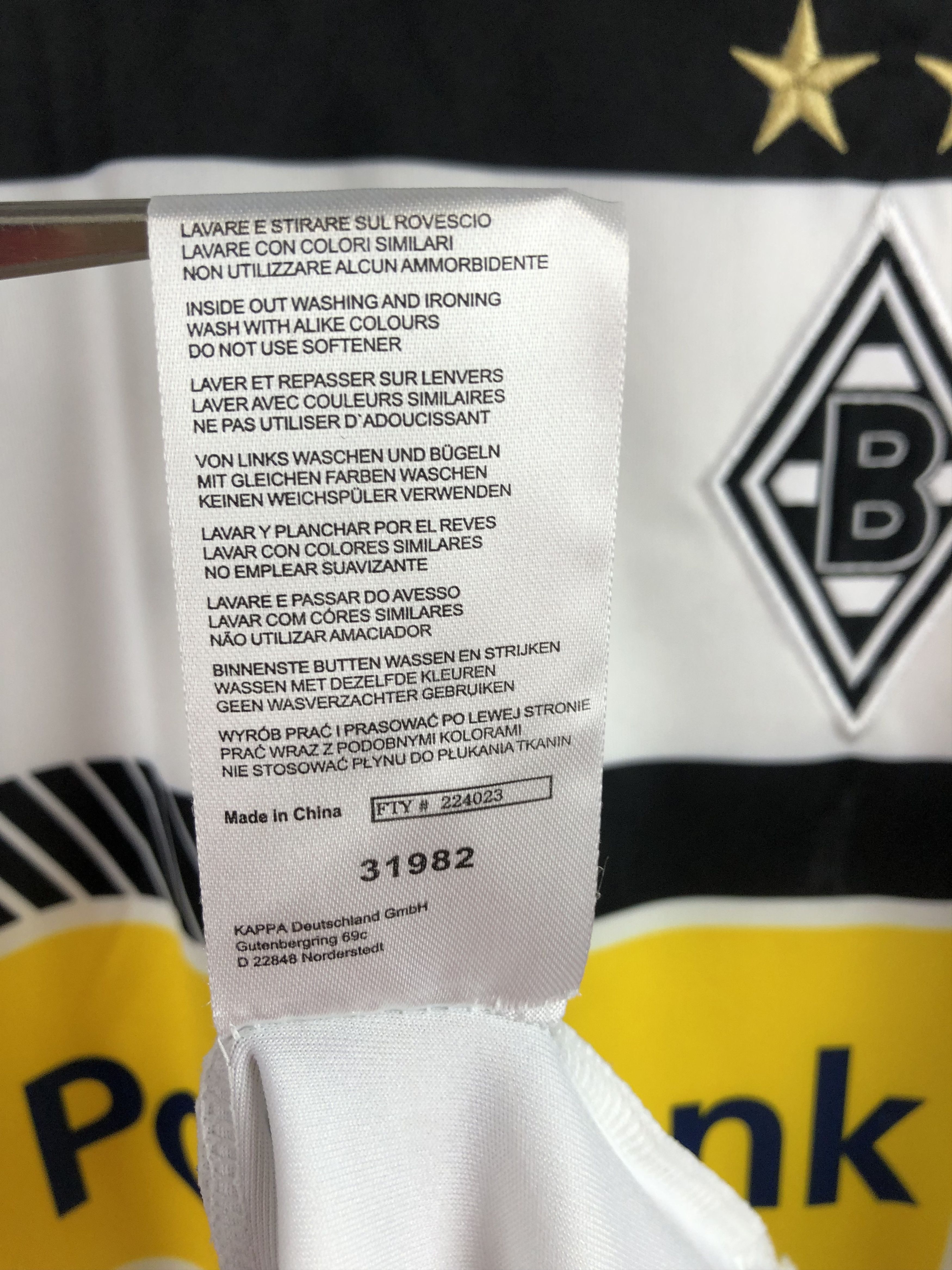 Other Borussia Mönchengladbach football shirt Christensen Tee Hype Size US L / EU 52-54 / 3 - 14 Thumbnail