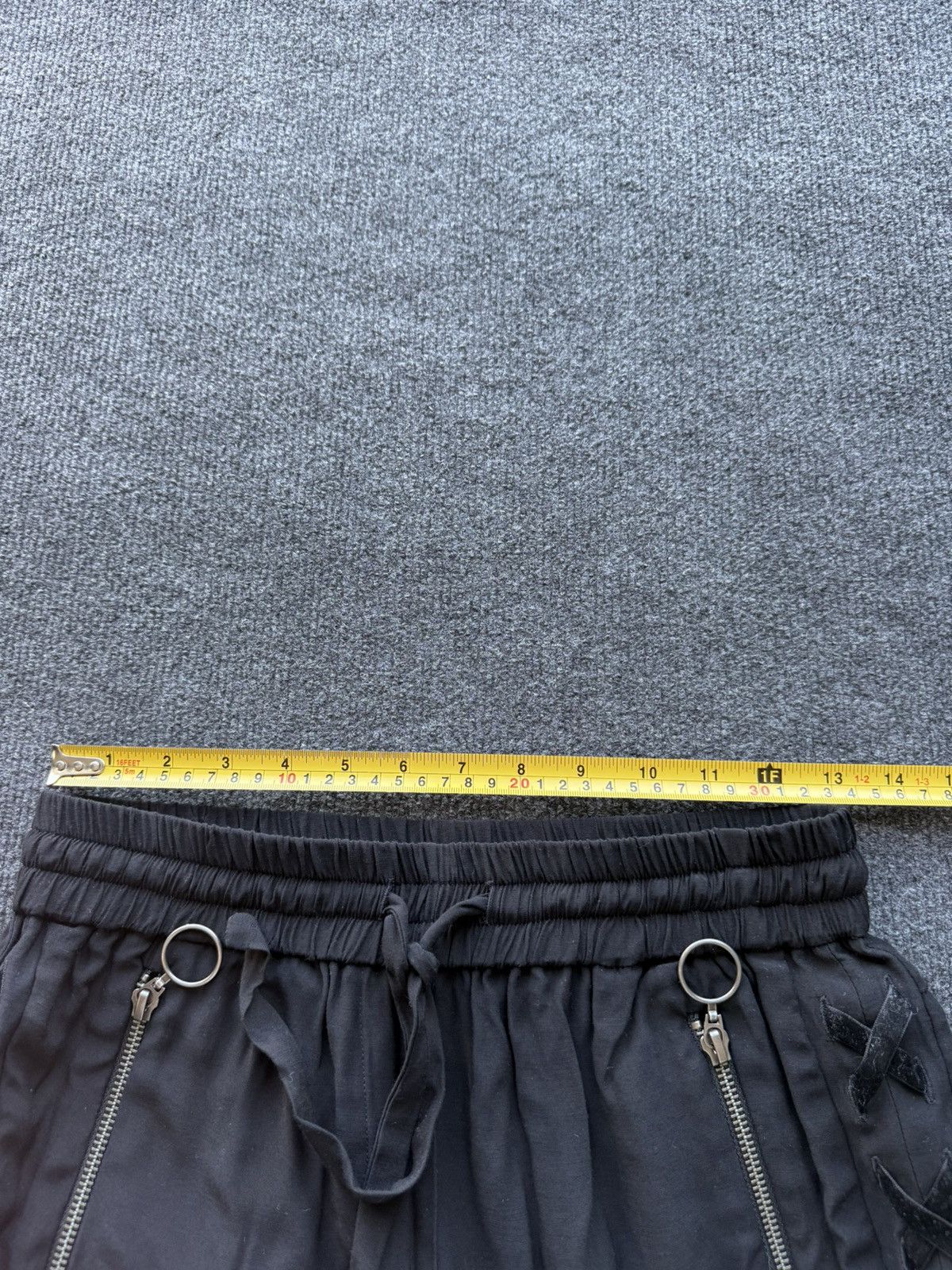 The Kooples The Kooples Sport Avant Garde Rick style Lace Up Pants XS Size 26" / US 2 / IT 38 - 16 Thumbnail