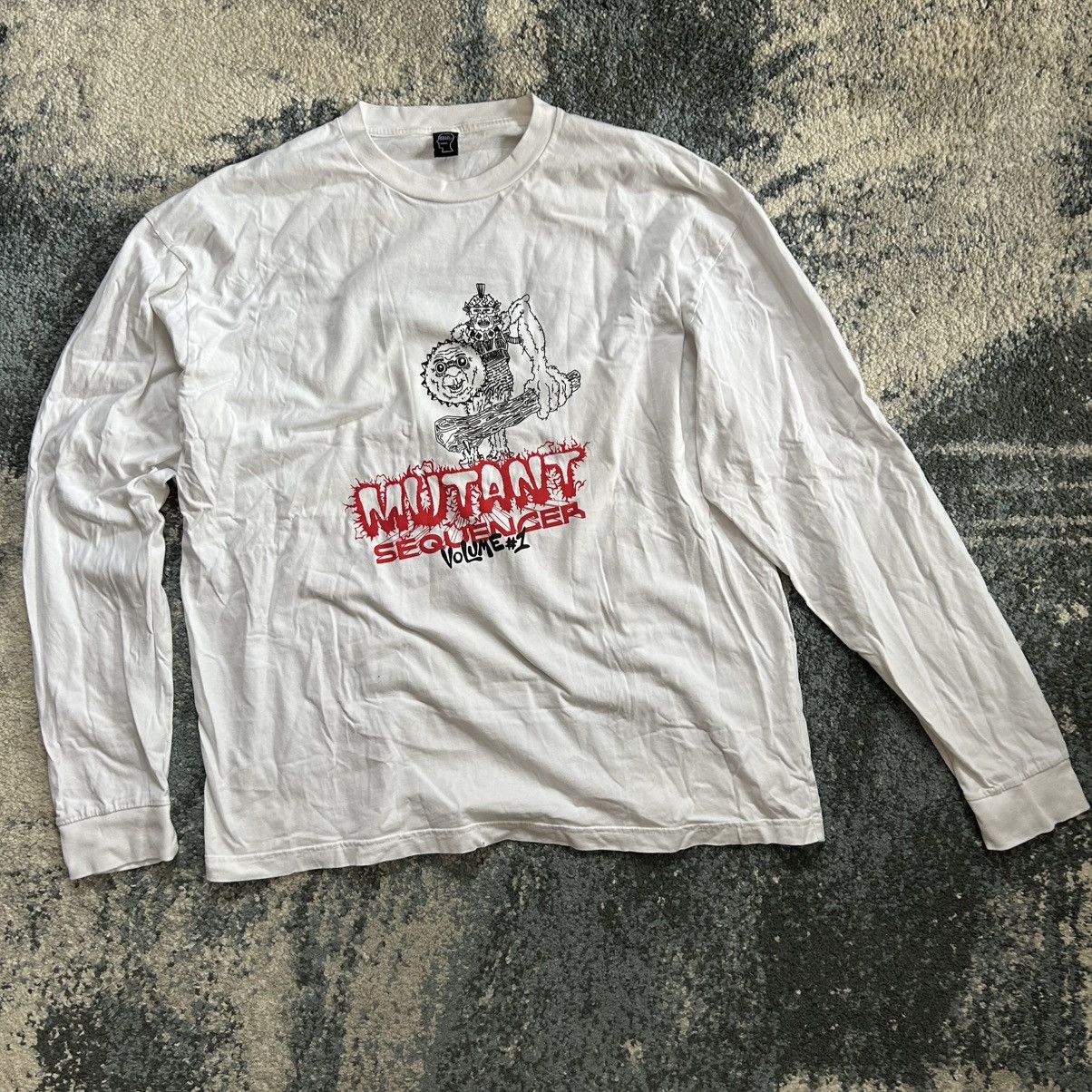 Brain Dead 2021 MUTANT SEQUENCER VOLUME 1 L/S TEE ANiMATiON Size US L / EU 52-54 / 3 - 11 Thumbnail