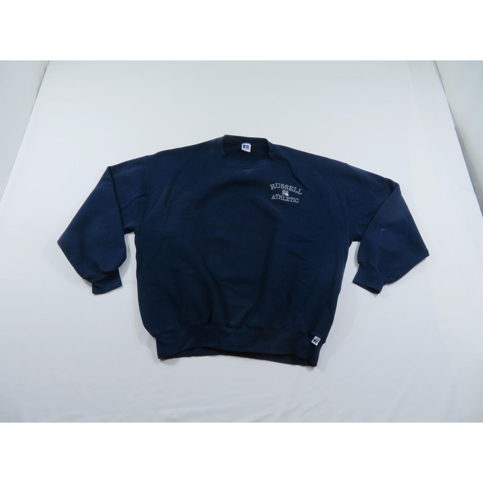 Russell Athletic Russell Athletic Sweatshirt Navy Blue Sz 2XL 1990s Size US XXL / EU 58 / 5 - 1 Thumbnail