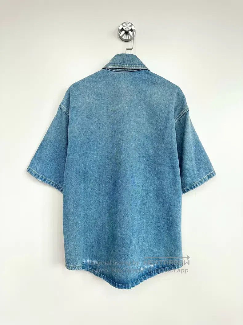 Prada Prada Blue classic triangle pocket short-sleeved jacket Size XS / US 0-2 / IT 36-38 - 2 Thumbnail