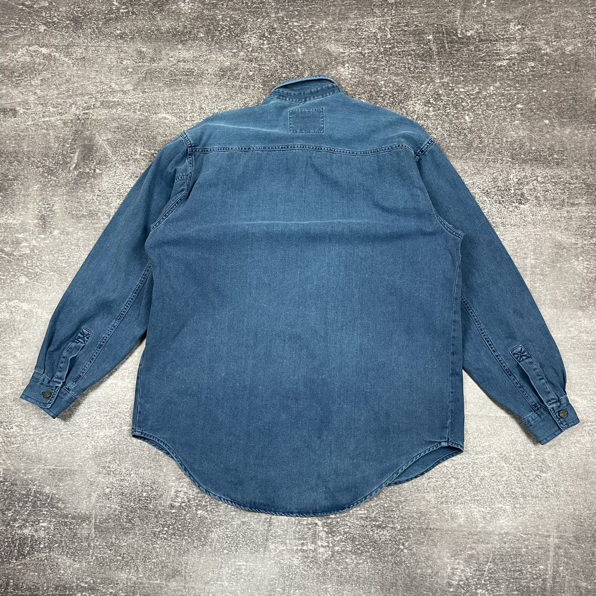 Levi's Vintage Levi’s Rare Denim Western Shirt Size US L / EU 52-54 / 3 - 10 Thumbnail