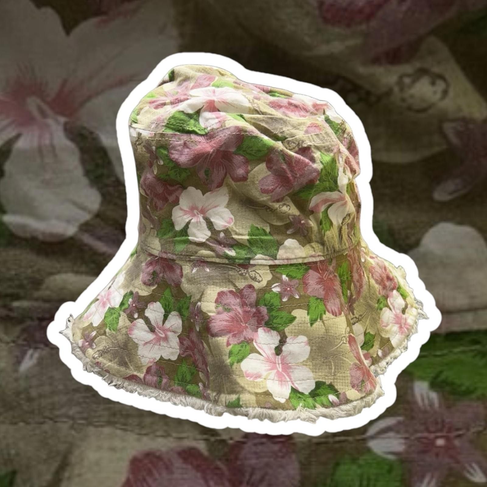 Designer Caribbean Joe Floral Bucket Hat Size ONE SIZE - 1 Thumbnail