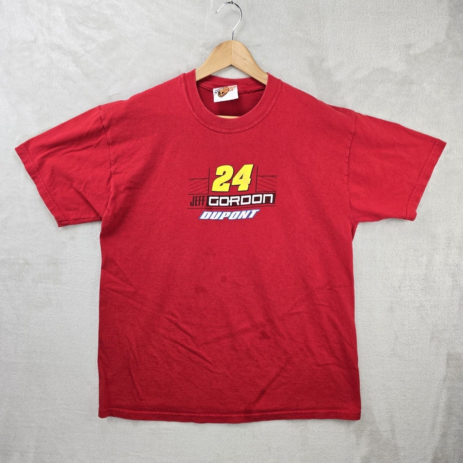 Winners Circle Vintage Jeff Gordon Winners Circle Mens Shirt Red NASCAR Size US L / EU 52-54 / 3 - 2 Thumbnail