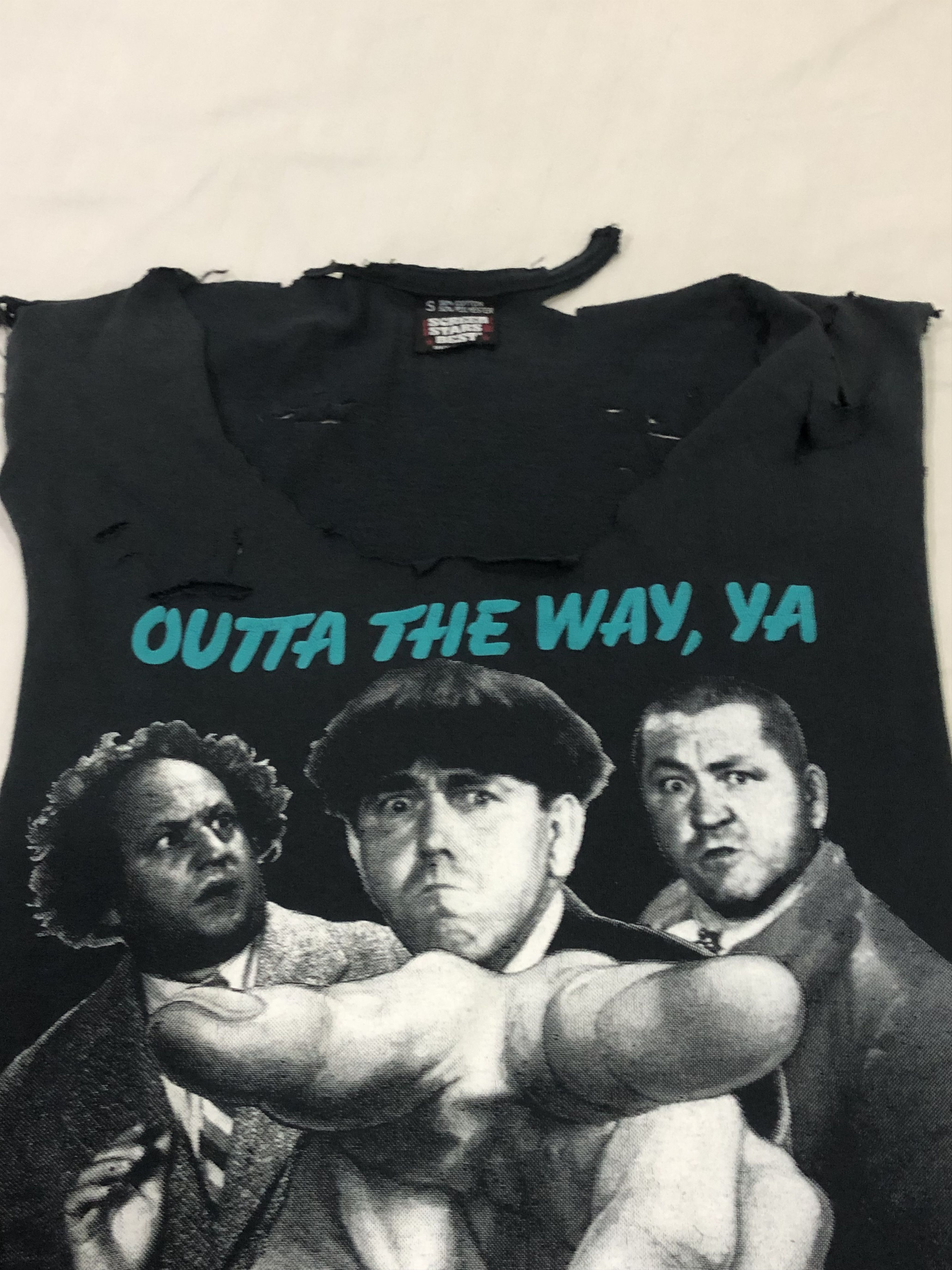 Best Made Vintage 1989 The Three Stooges Punk Cutoff Tank Size US S / EU 44-46 / 1 - 4 Thumbnail