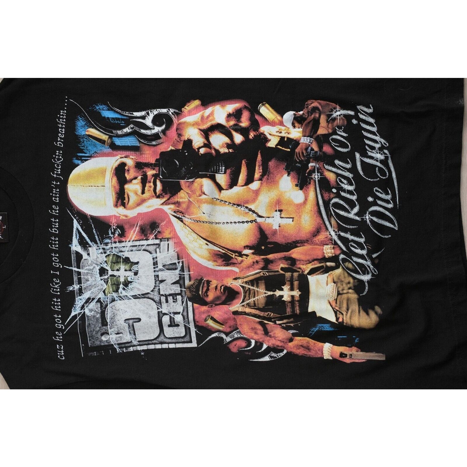 Other Vintage 2003 50 Cent In Da Club T-Shirt Unisex Size L RARE Size US L / EU 52-54 / 3 - 2 Thumbnail