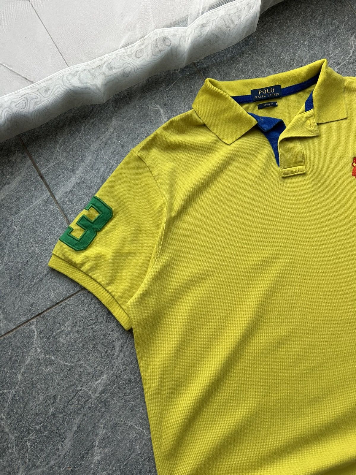 Polo Ralph Lauren Vintage polo Ralph Lauren tee shirt big logo large men’s PRL Size US L / EU 52-54 / 3 - 12 Thumbnail