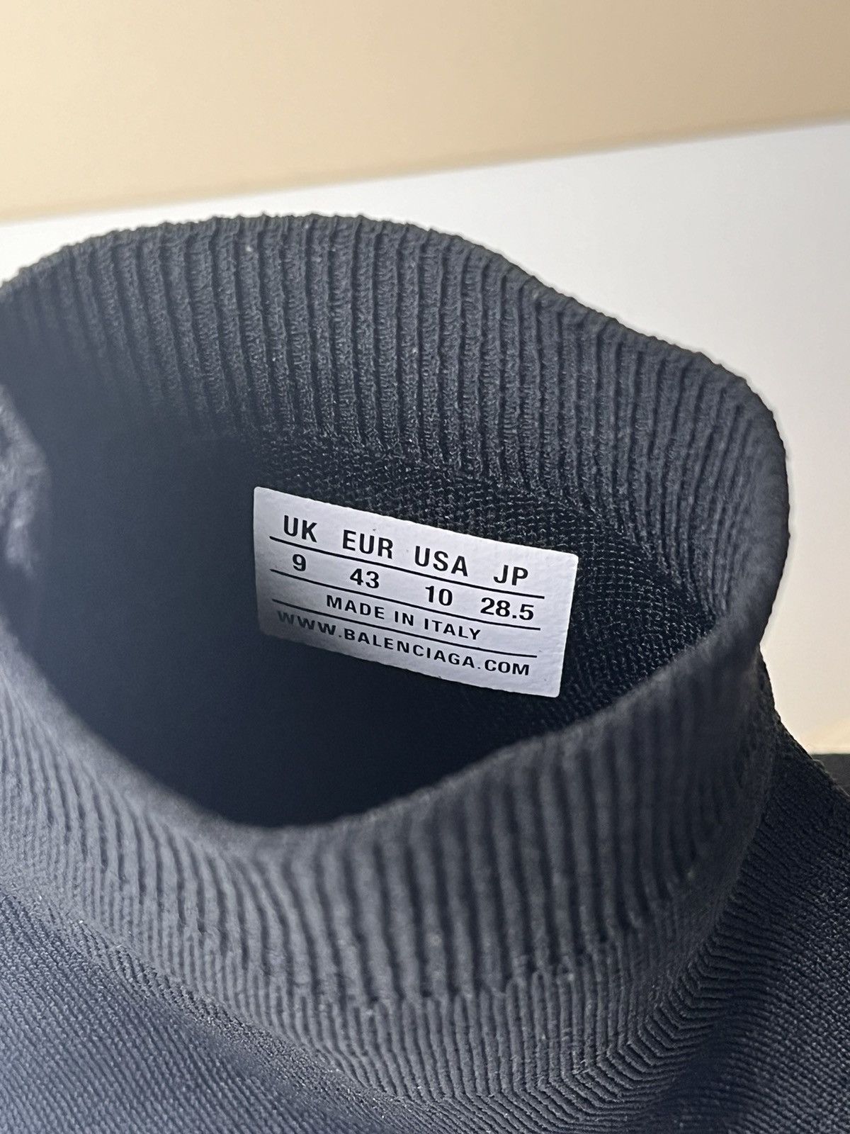 Balenciaga NEW Balenciaga 3XL Knit Speed Sock Runner Size US 10 / EU 43 - 11 Thumbnail