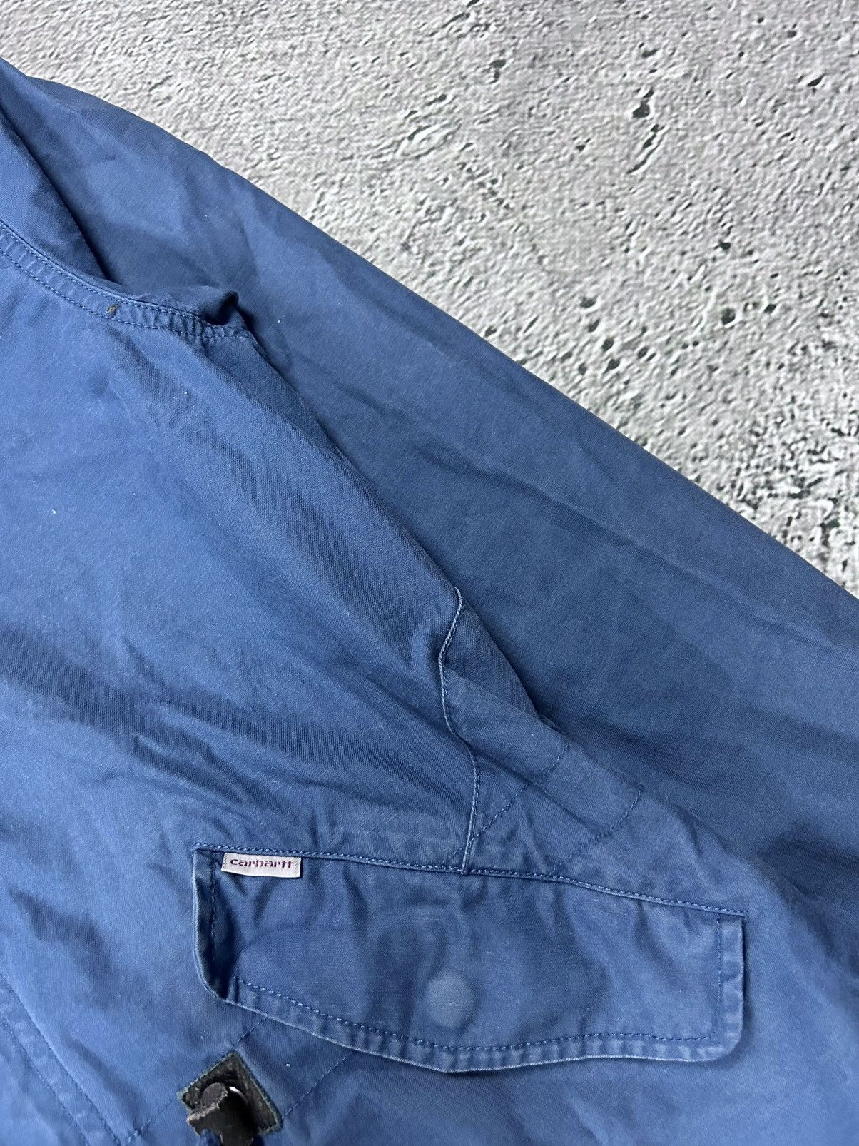 Carhartt Carhartt coat jacket blue clash parka Size S / US 4 / IT 40 - 2 Thumbnail