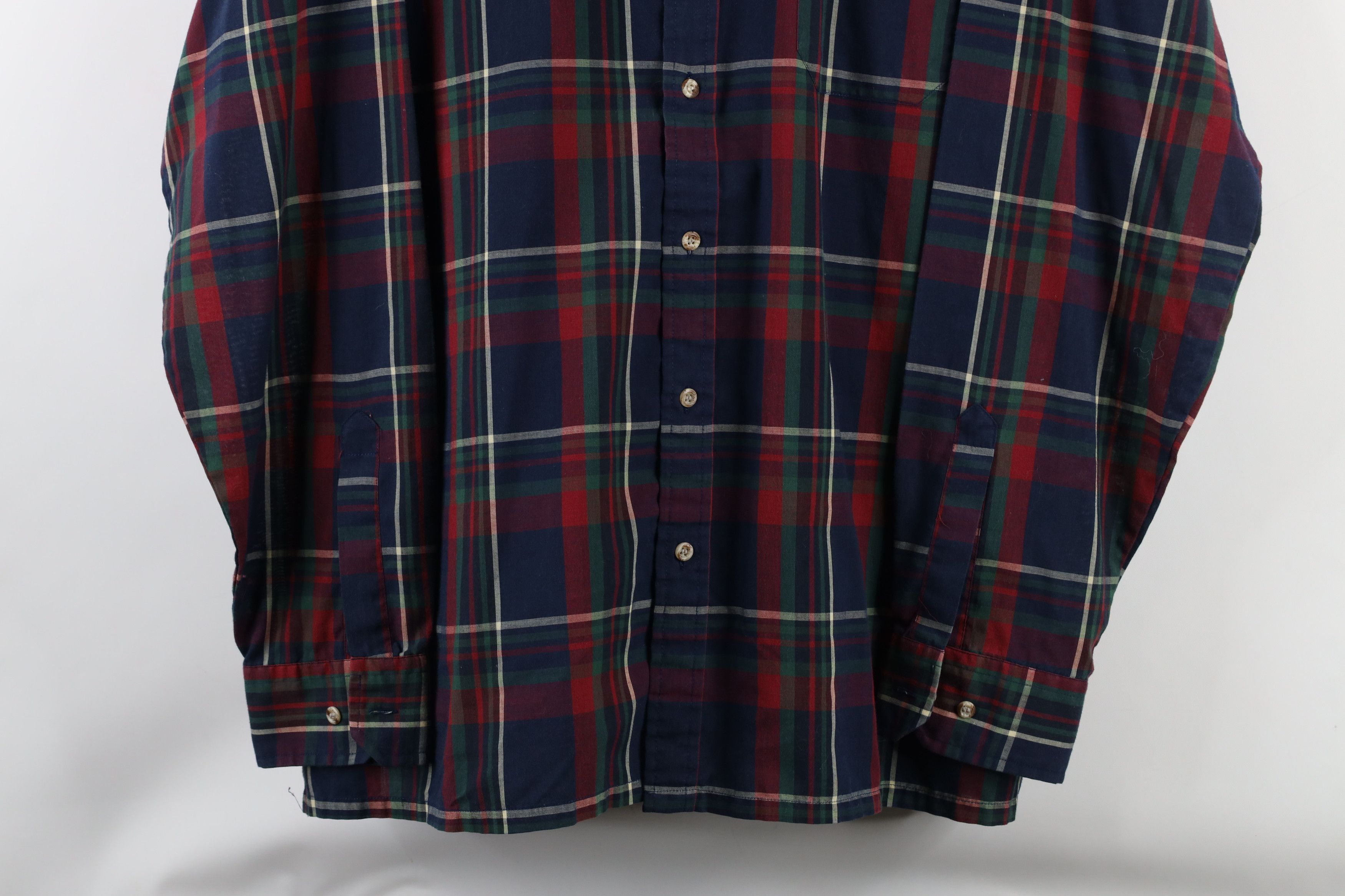 Vintage Vintage 90s Streetwear Needle Tailoring Button Down Shirt Size US XL / EU 56 / 4 - 3 Thumbnail