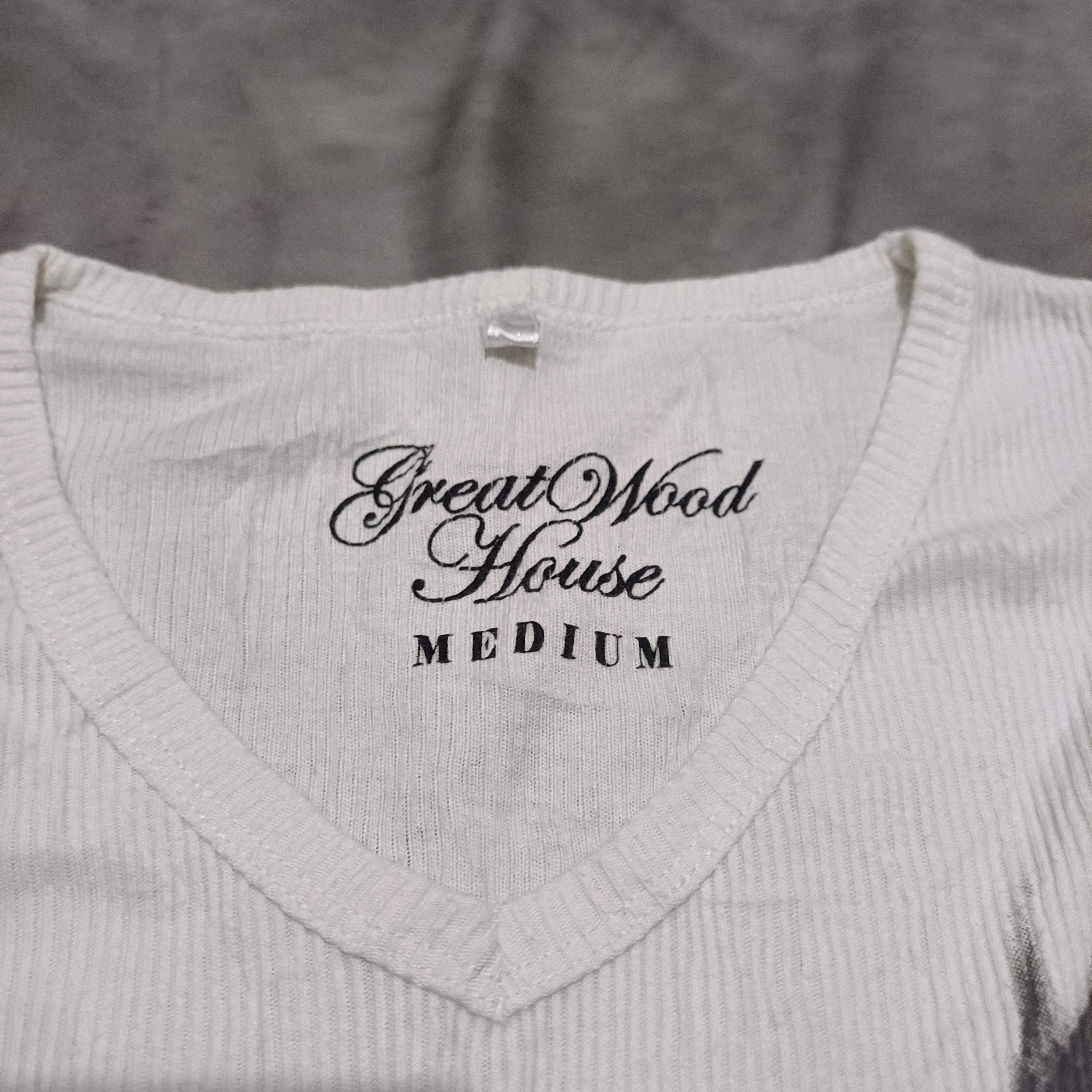 Hysteric Glamour × If Six Was Nine × Japanese Brand Y2K Poem Style Great Wood House Size US M / EU 48-50 / 2 - 2 Thumbnail