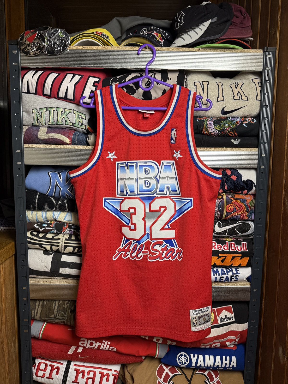 Mitchell & Ness Mitchell & Ness red NBA All-Star jersey large Size US M / EU 48-50 / 2 - 1 Thumbnail