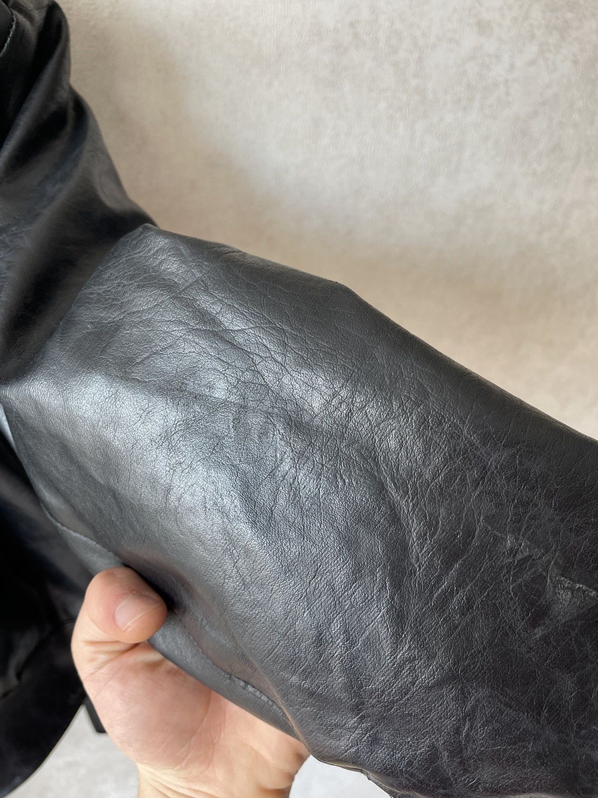 Vintage Vintage Faux Leather Perfecto Biker Jacket / Double Rider Size XS / US 0-2 / IT 36-38 - 19 Thumbnail
