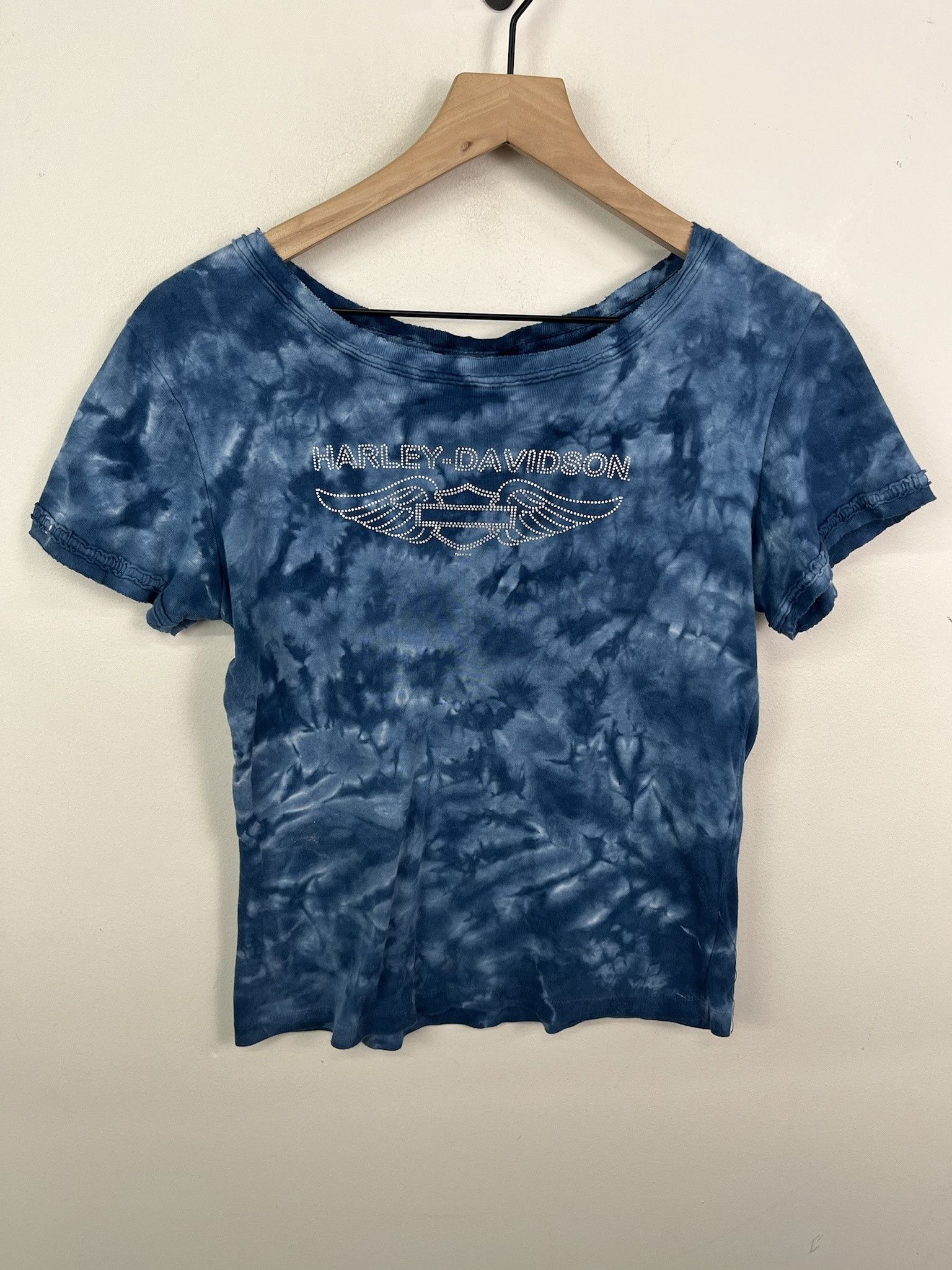 Vintage Vintage Y2K Grunge Harley Davidson Tie Dye T Shirt Size S (XL) Size US S / EU 44-46 / 1 - 1 Thumbnail