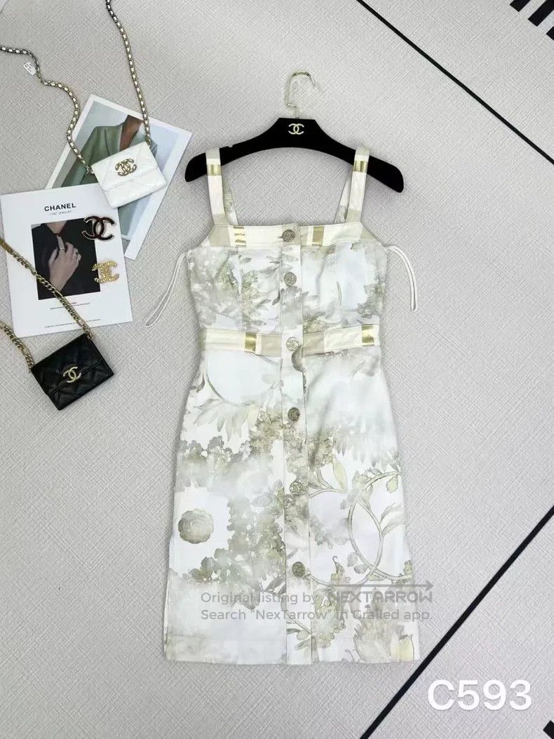 Chanel Chanel Dress with straps Size XXS / US 00 / IT 34 - 1 Thumbnail