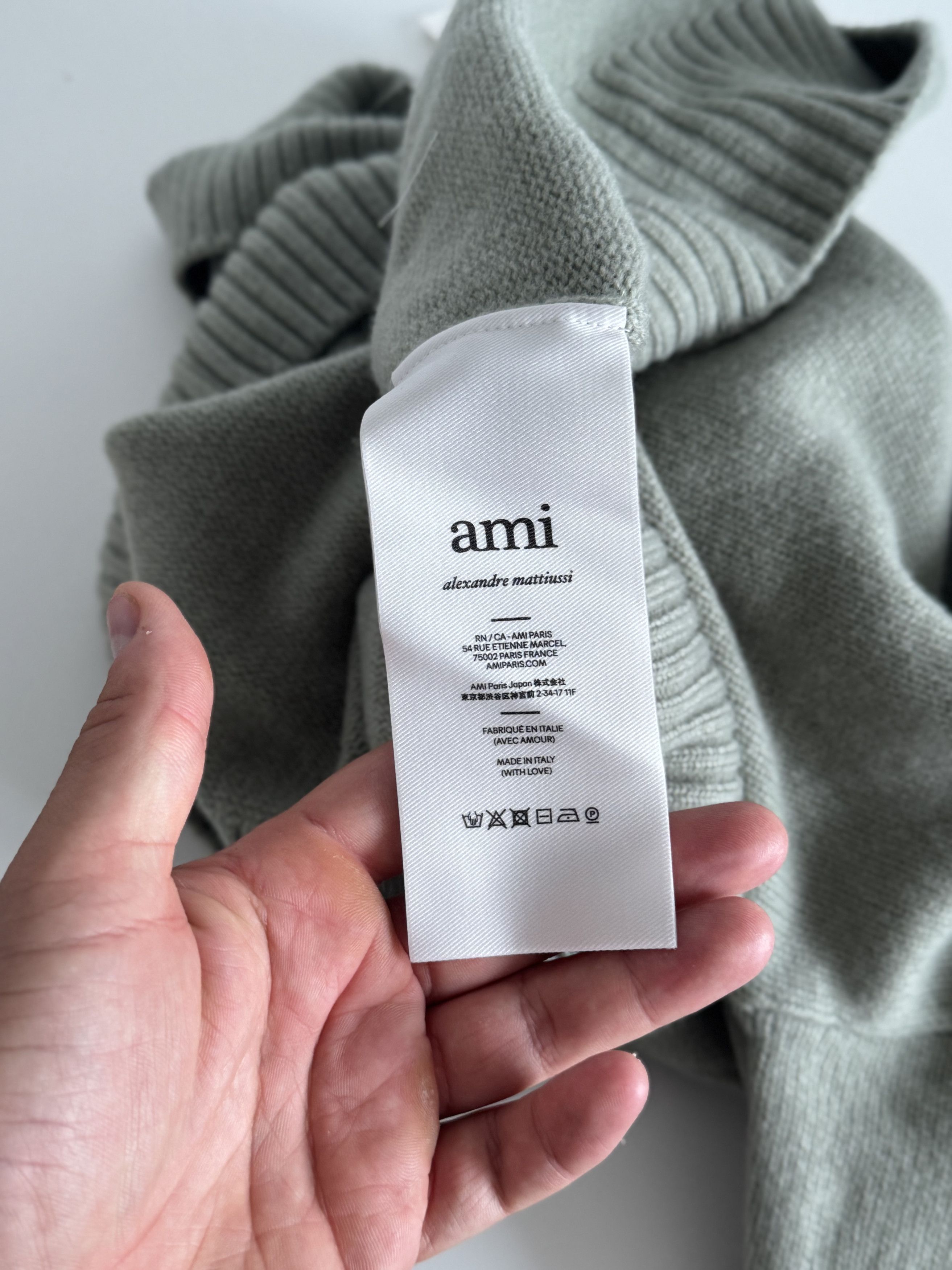 AMI AMI PARIS GOLF SWEATER | SIZE XL Size US XL / EU 56 / 4 - 6 Thumbnail