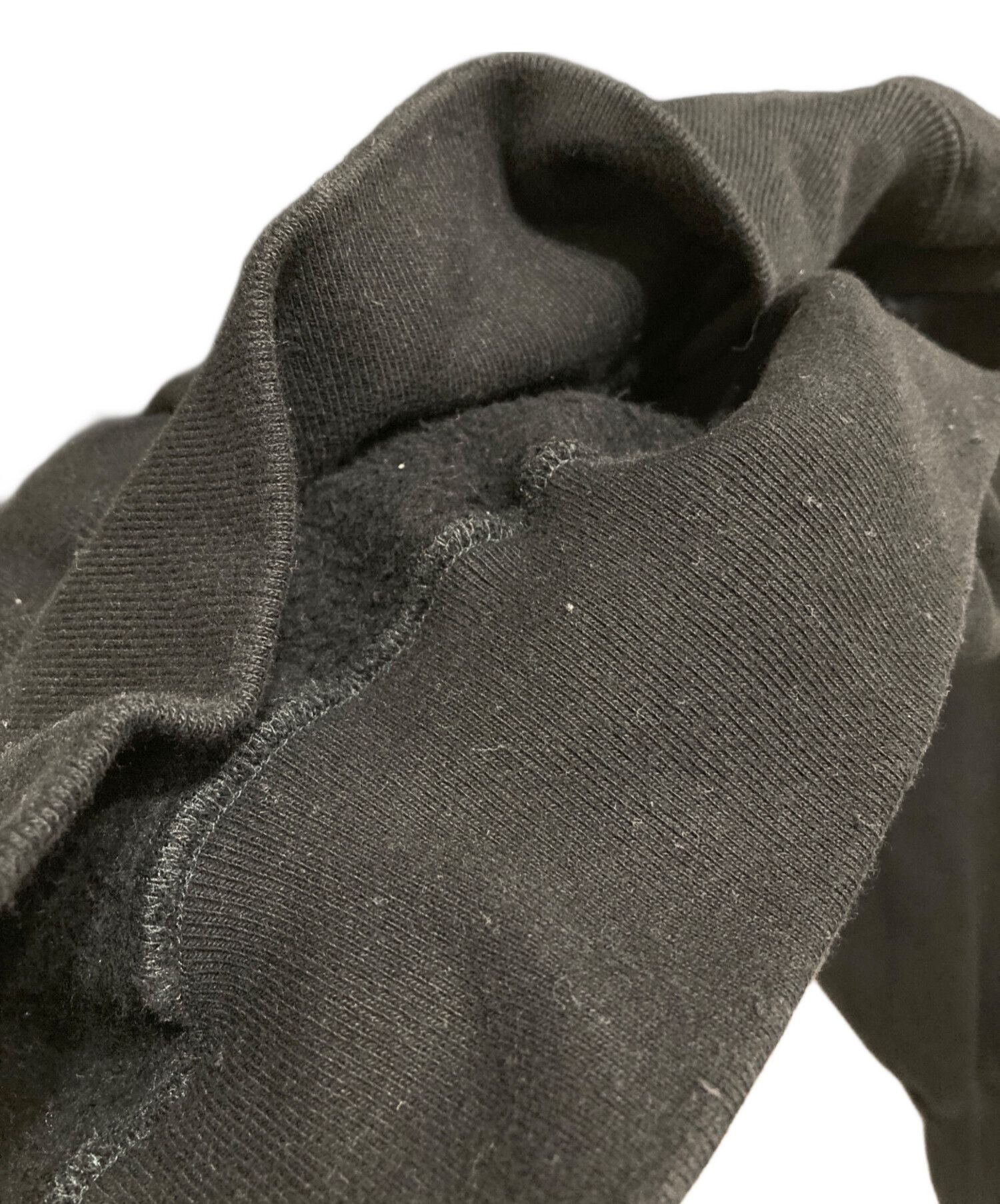 Auralee AURALEE SMOOTH SOFT SWEAT P/O Black 4 Size US XL / EU 56 / 4 - 4 Thumbnail