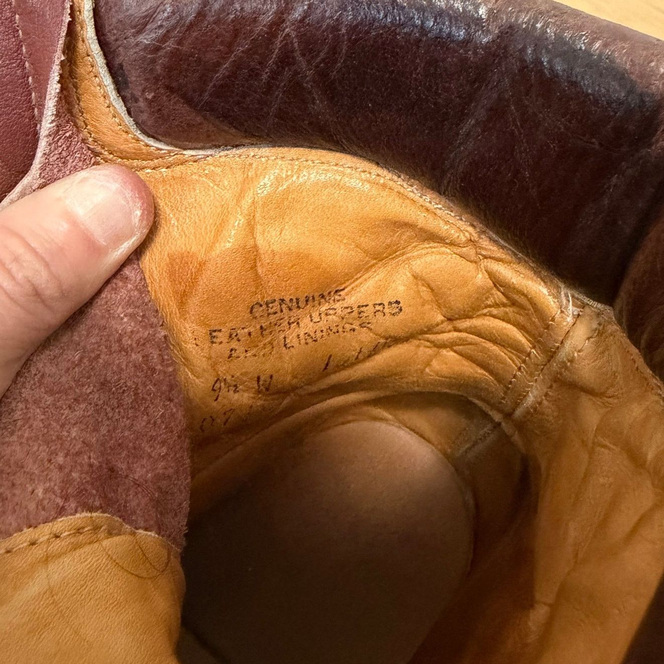 Other Herman Survivors Vibram Brown Leather Boots Sz 9.5 Size US 9.5 / EU 42-43 - 7 Thumbnail