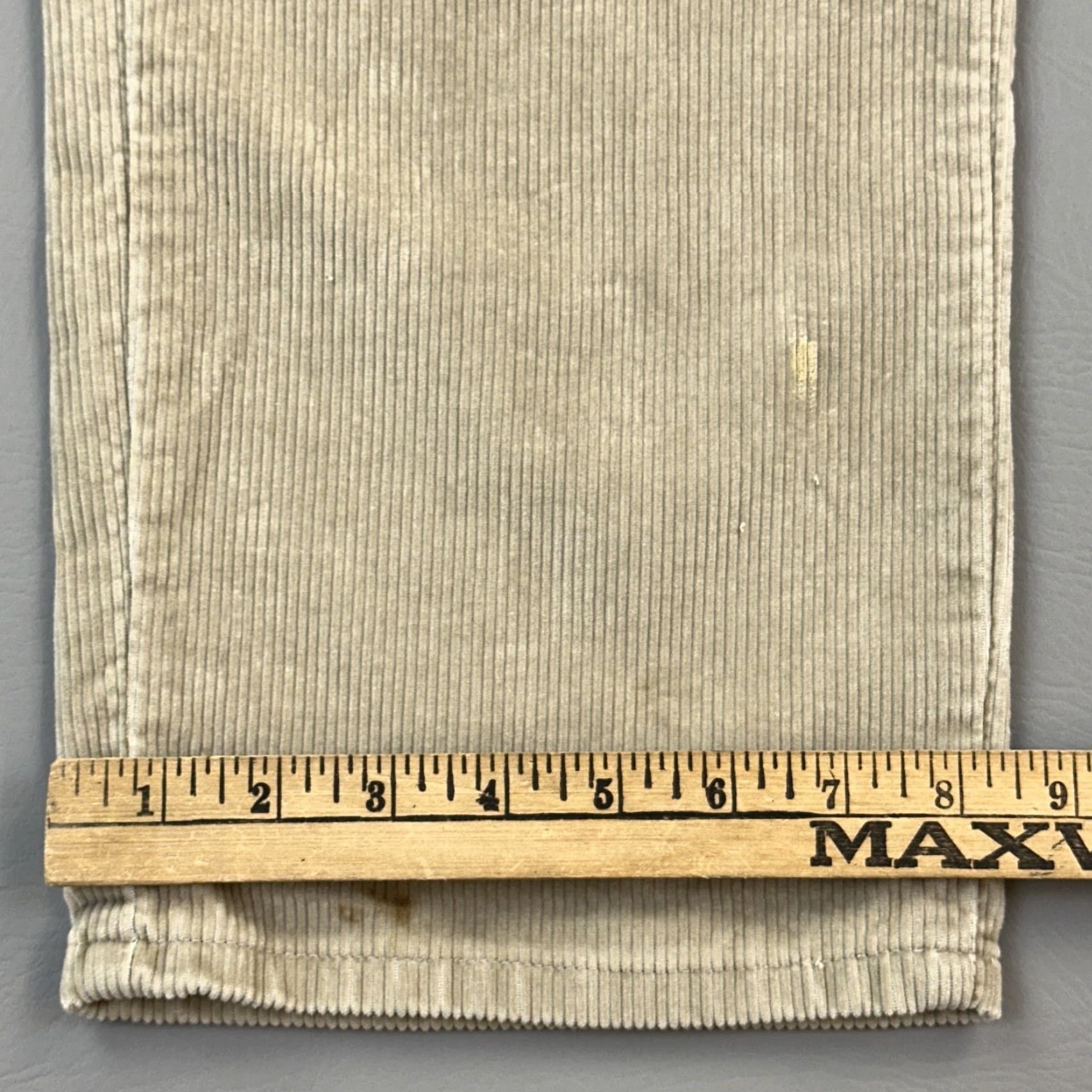 Vintage VINTAGE L.L. Bean Pants Mens 38x32 Corduroy Beige USA Made Straight Casual 90s Size US 38 / EU 54 - 4 Thumbnail