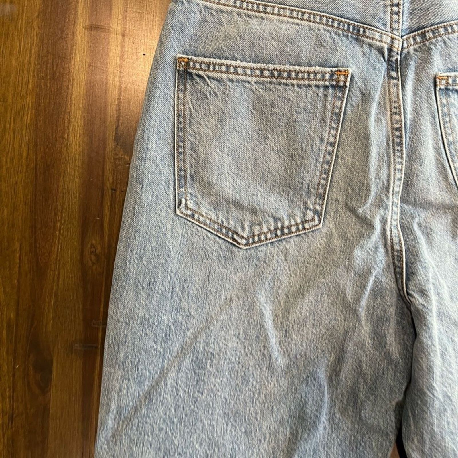 Vintage Denim Forum Aritzia Joni High Rise Loose Jeans - Size 26 Size 26" / US 2 / IT 38 - 16 Thumbnail