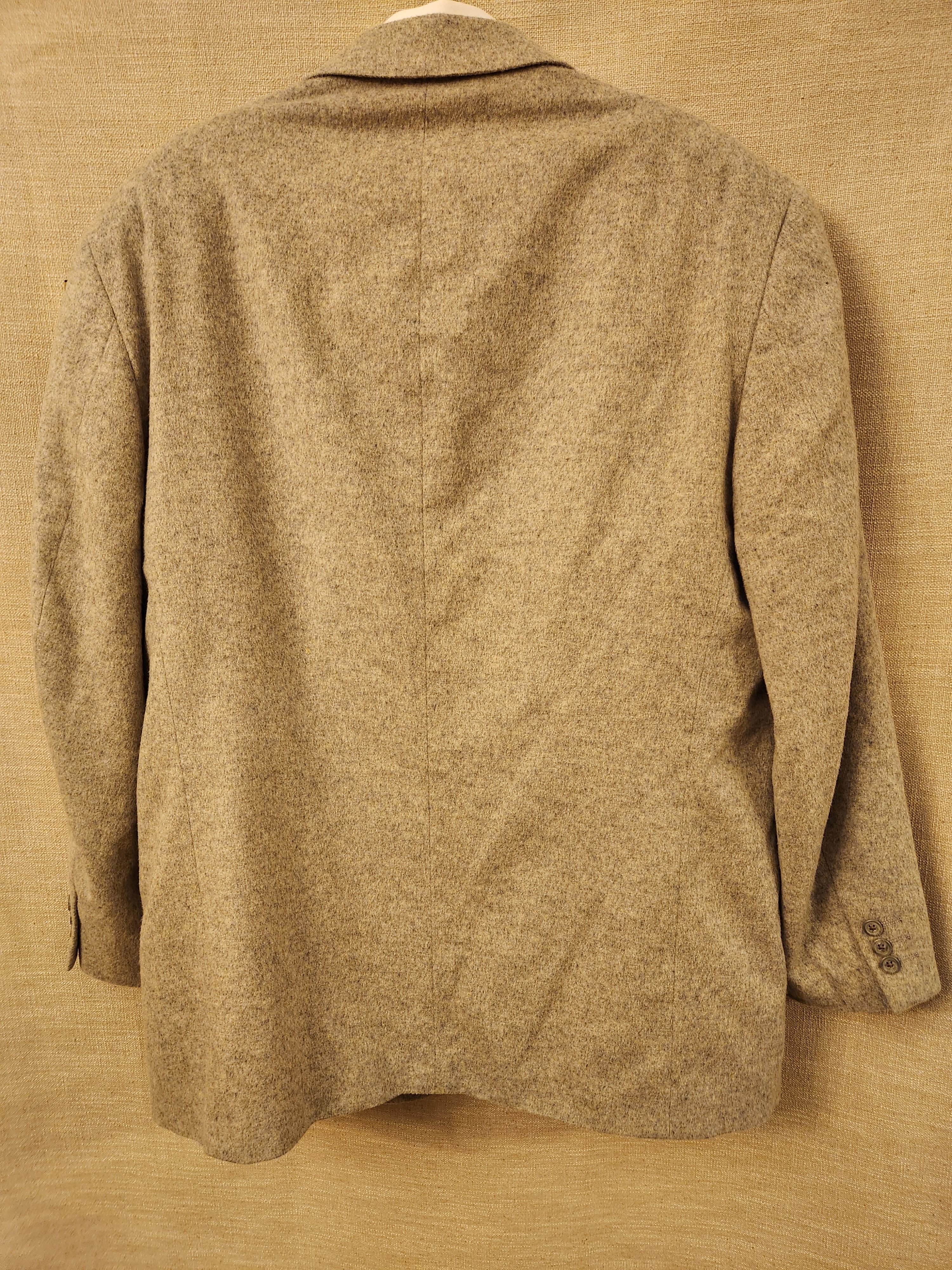 Jhane Barnes Men's 100% Cashmere One Button Blazer Size 46R - 2 Thumbnail